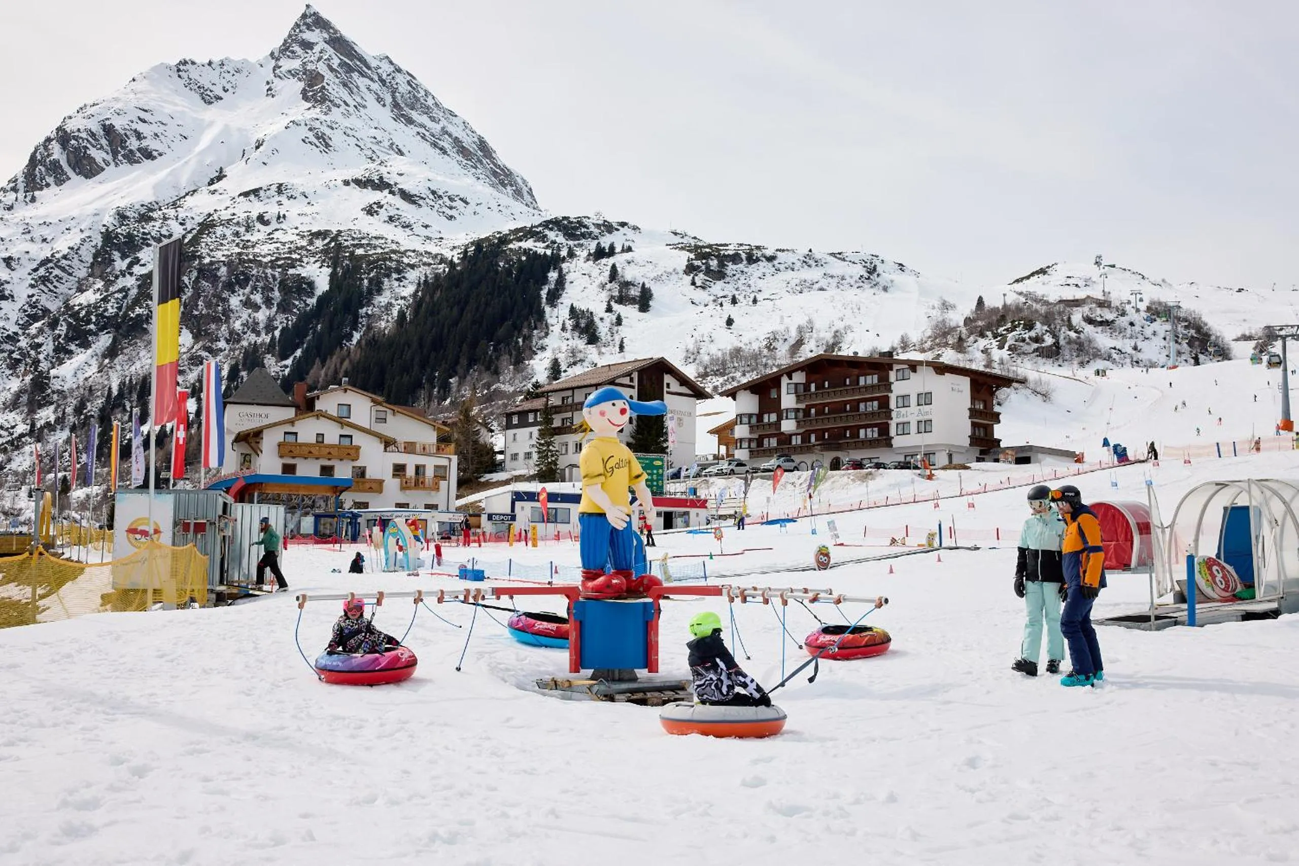 Property building in Hotel Garni Bel-Ami