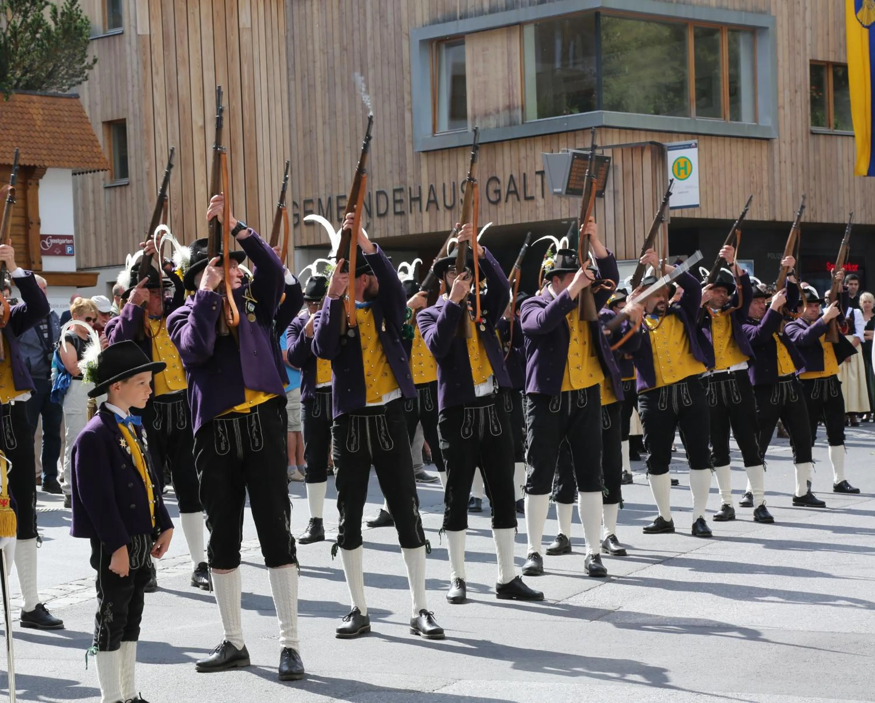 group of guests in Hotel Garni Bel-Ami