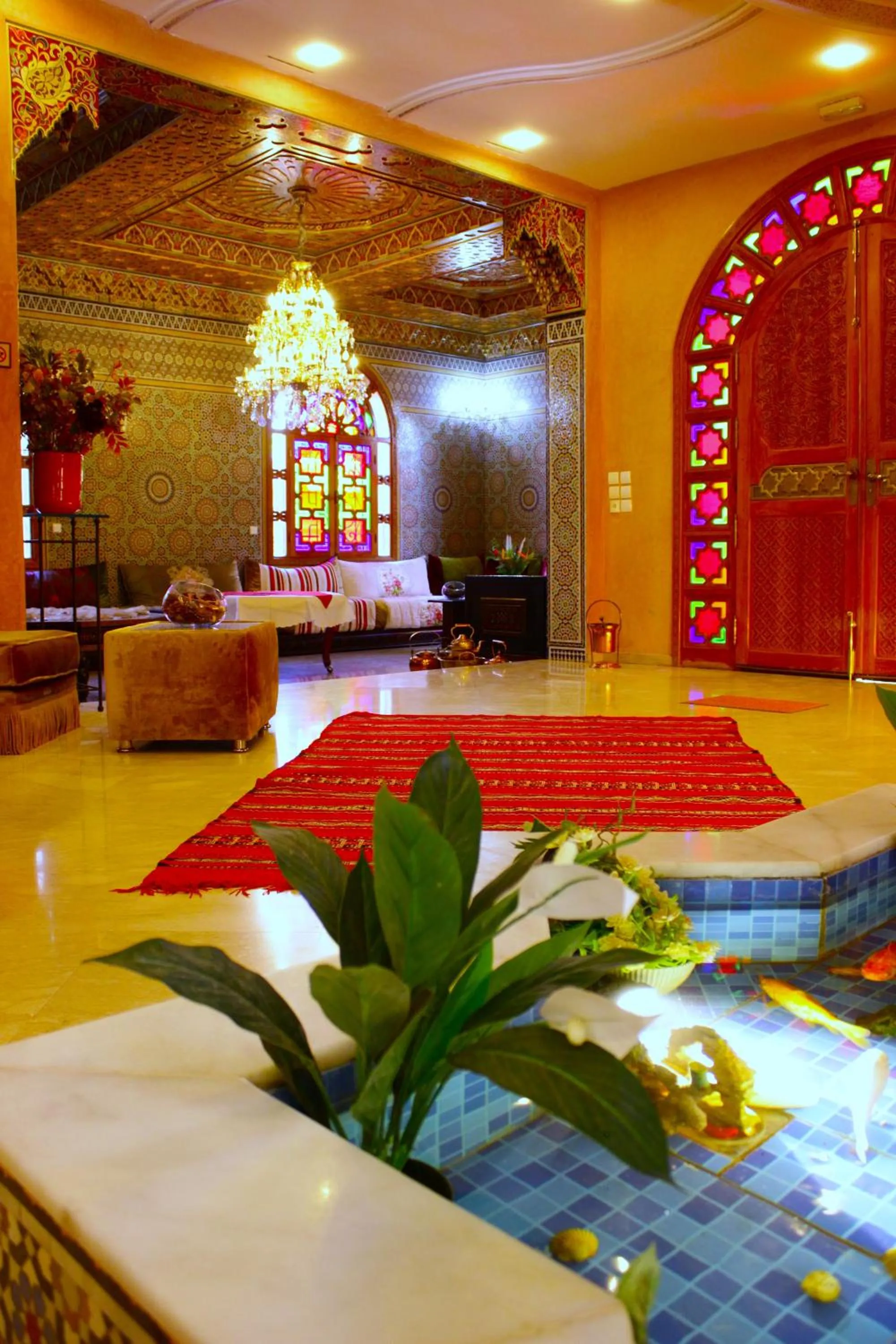 Living room in Riad Noumidya