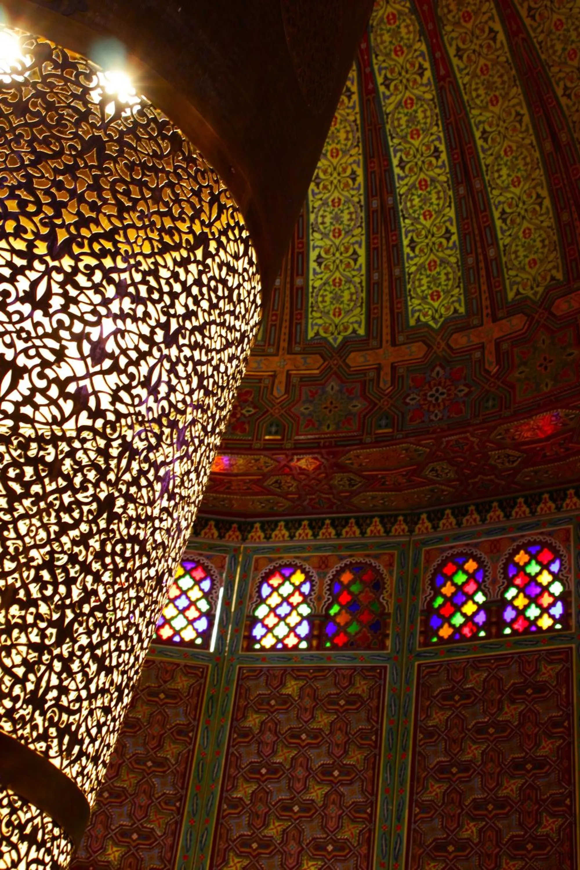 Decorative detail in Riad Noumidya