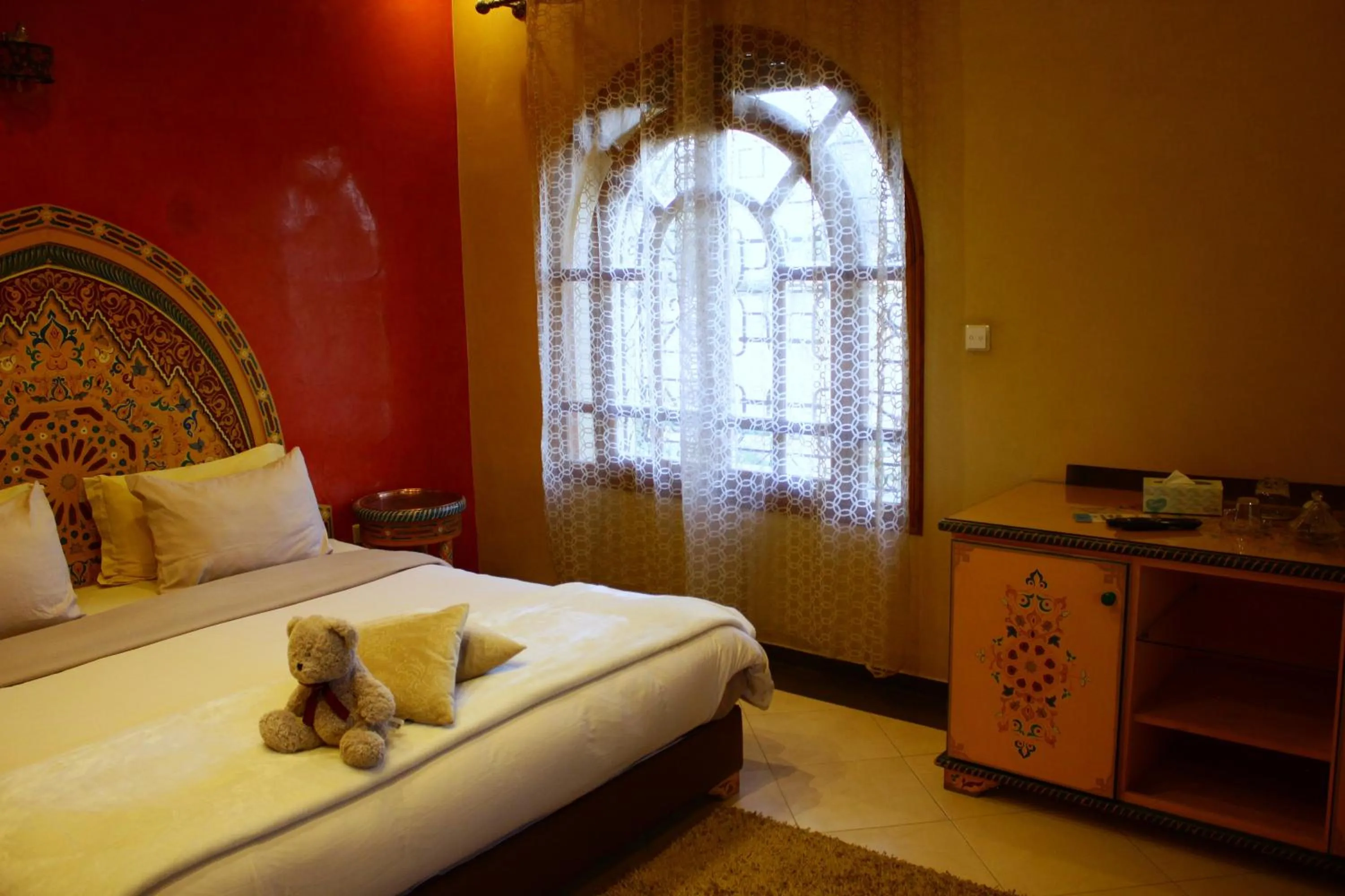 Bed in Riad Noumidya