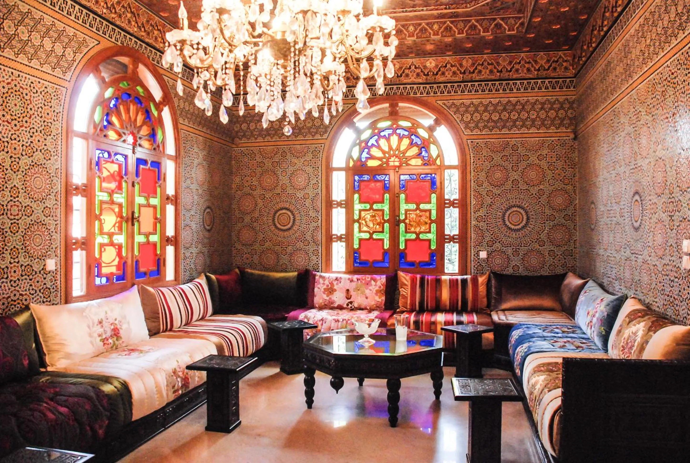 Living room in Riad Noumidya