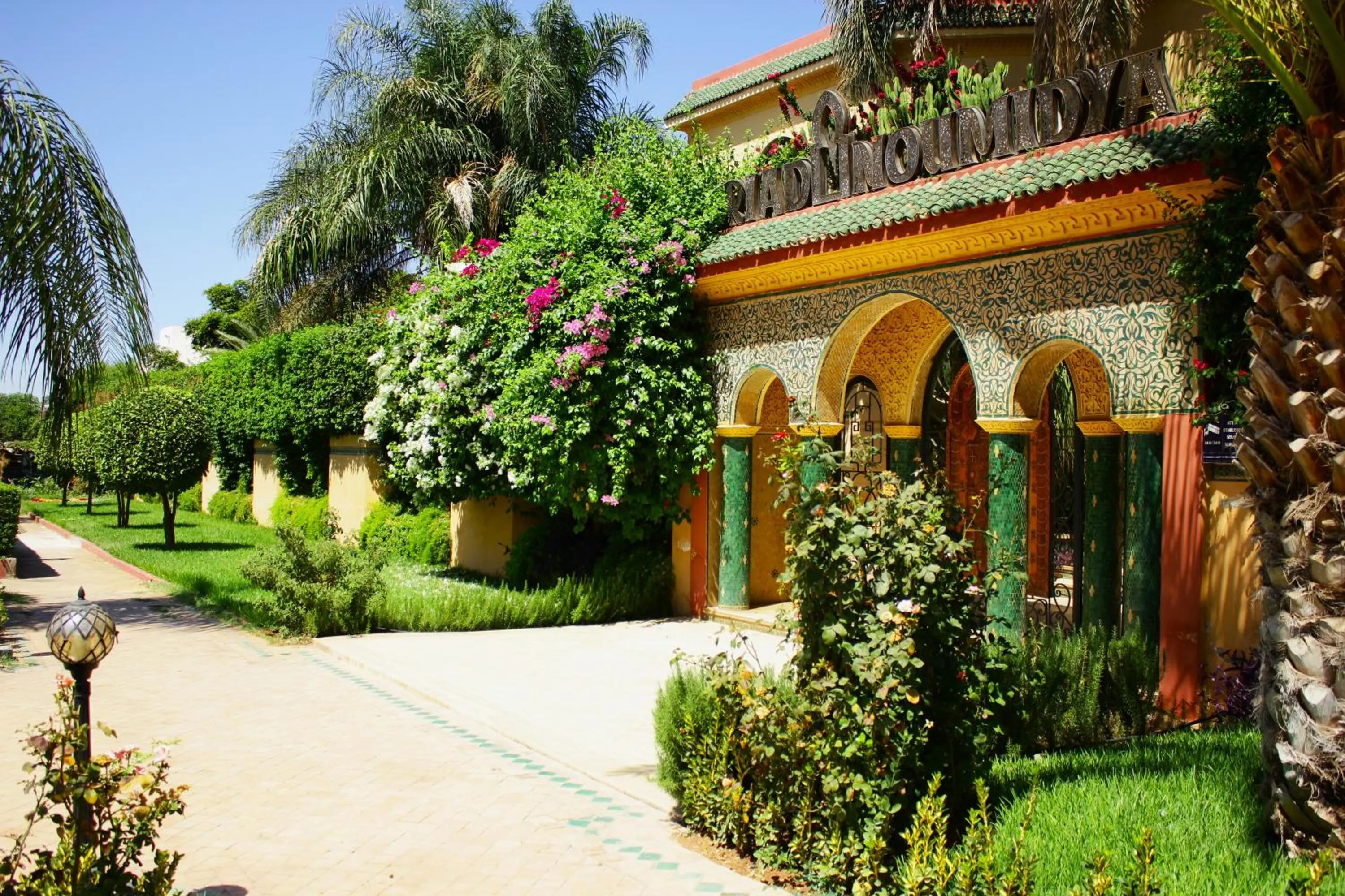 Garden in Riad Noumidya