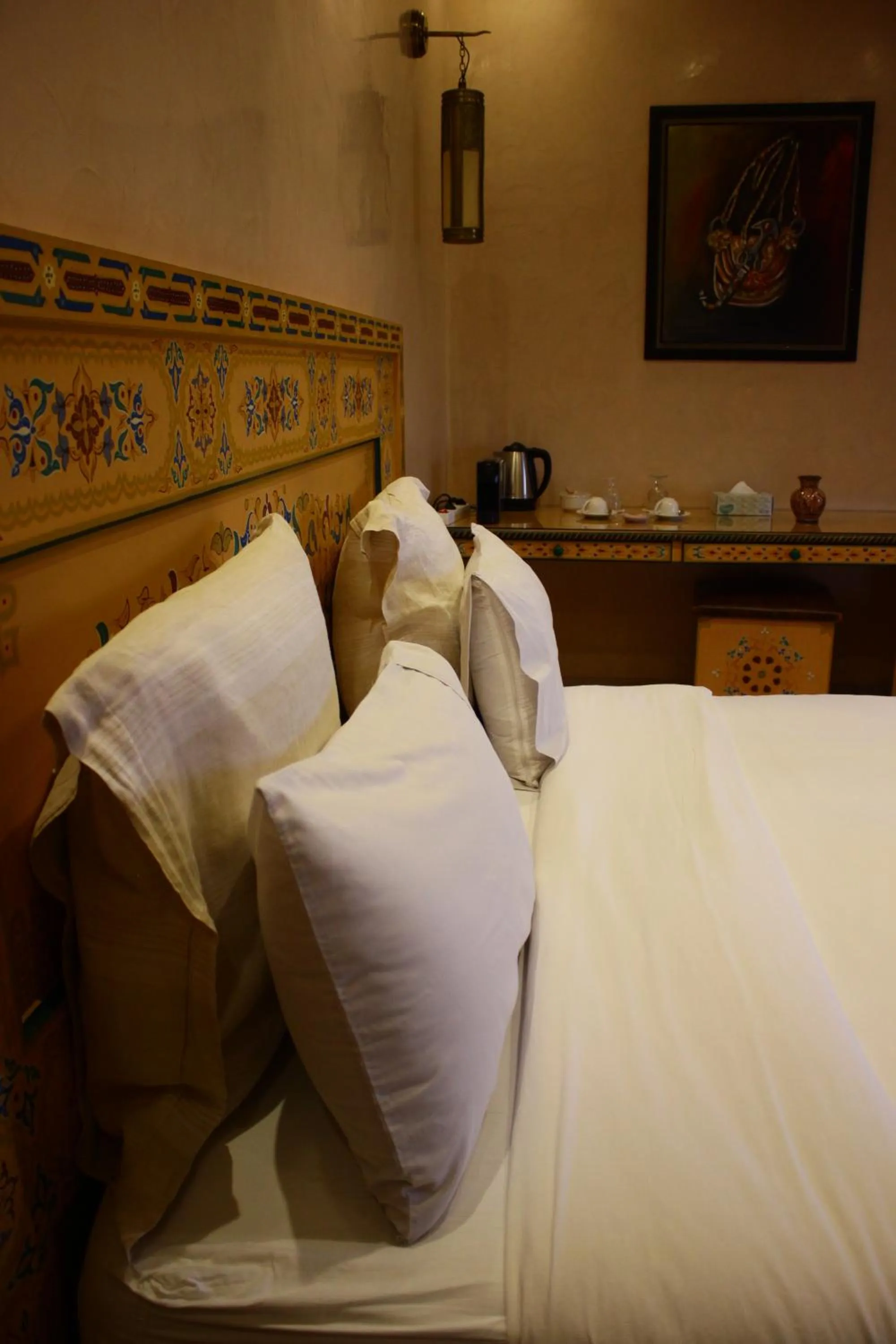 Bed in Riad Noumidya