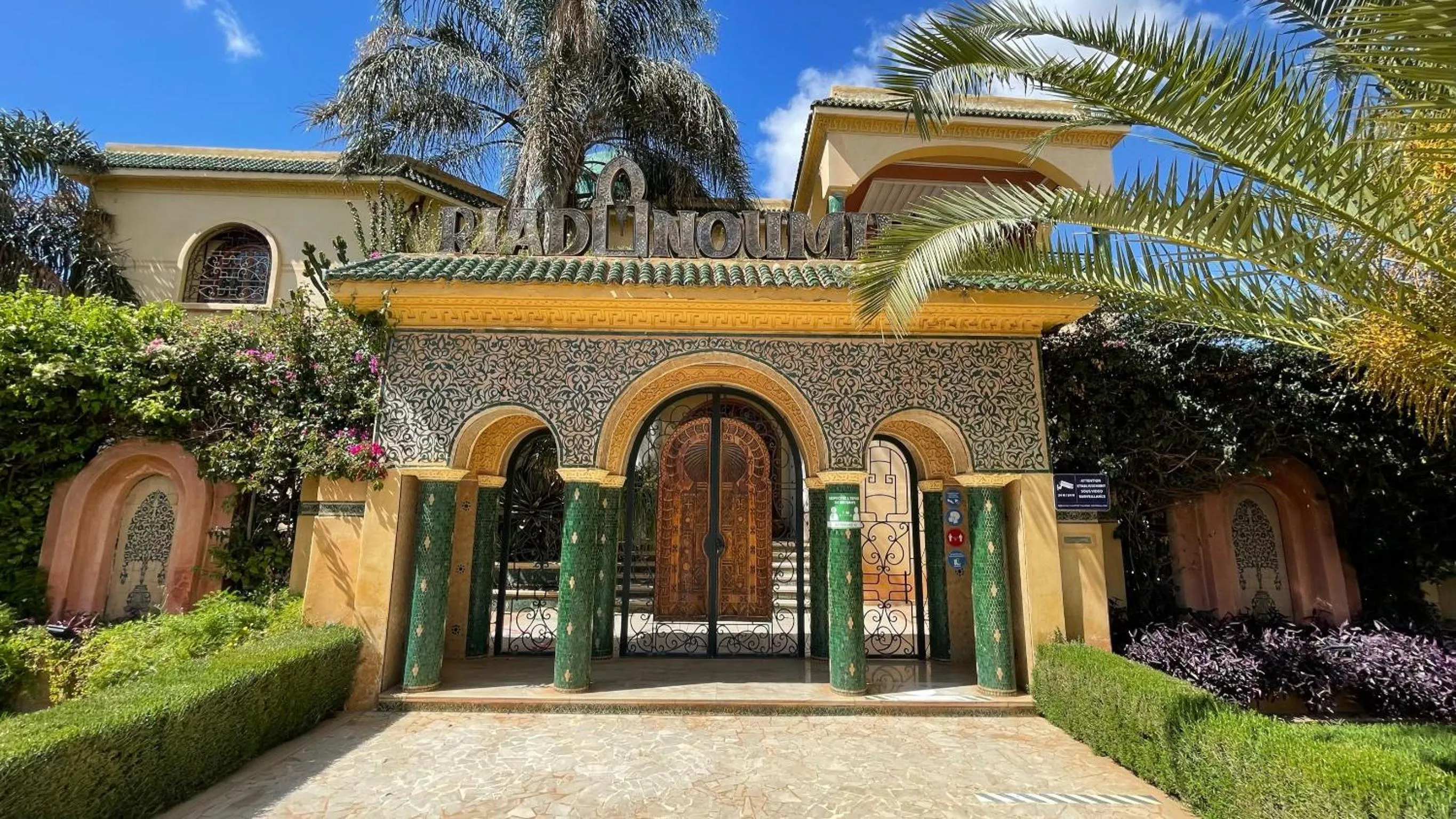 Facade/entrance in Riad Noumidya