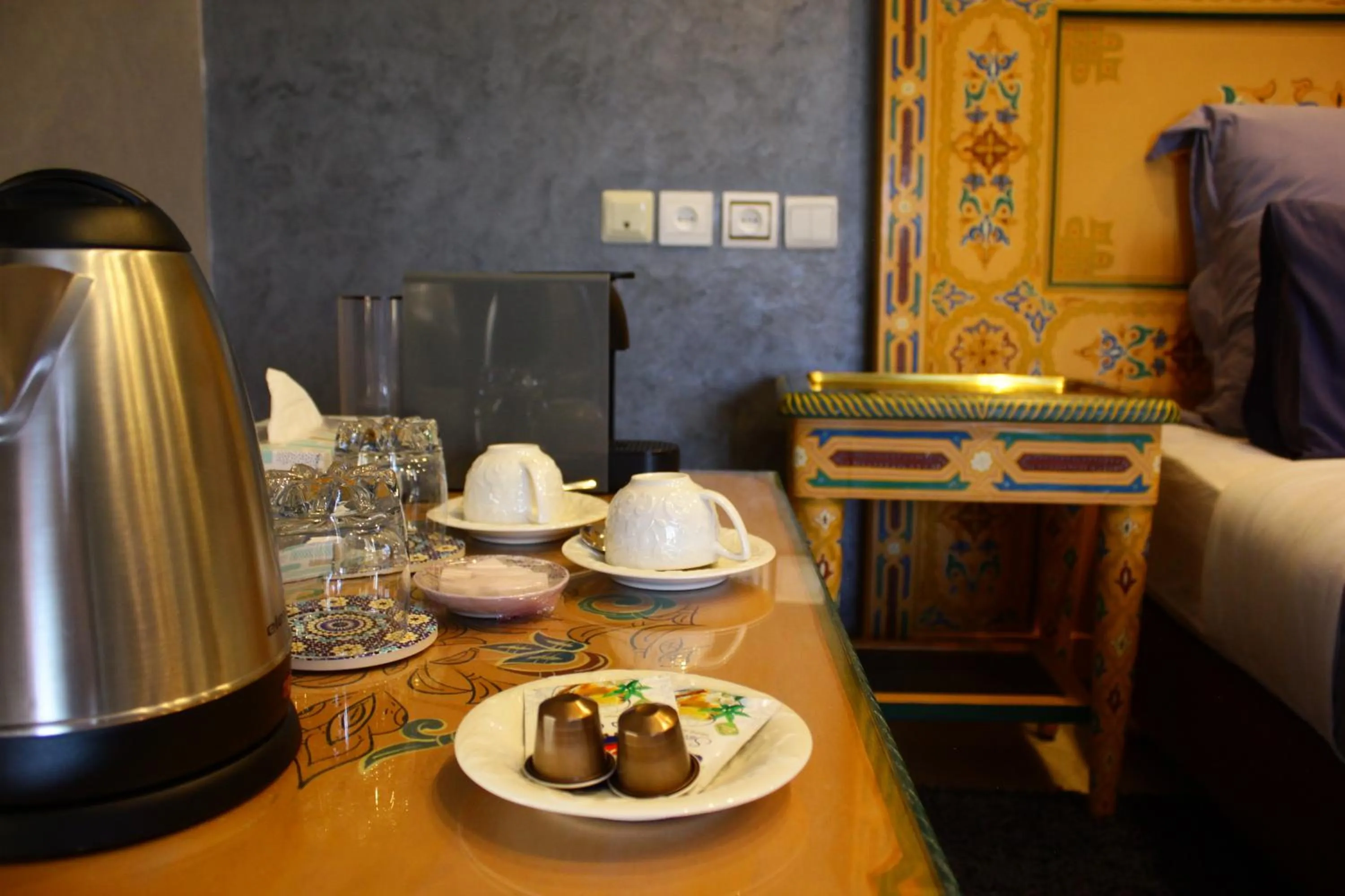 Bed in Riad Noumidya