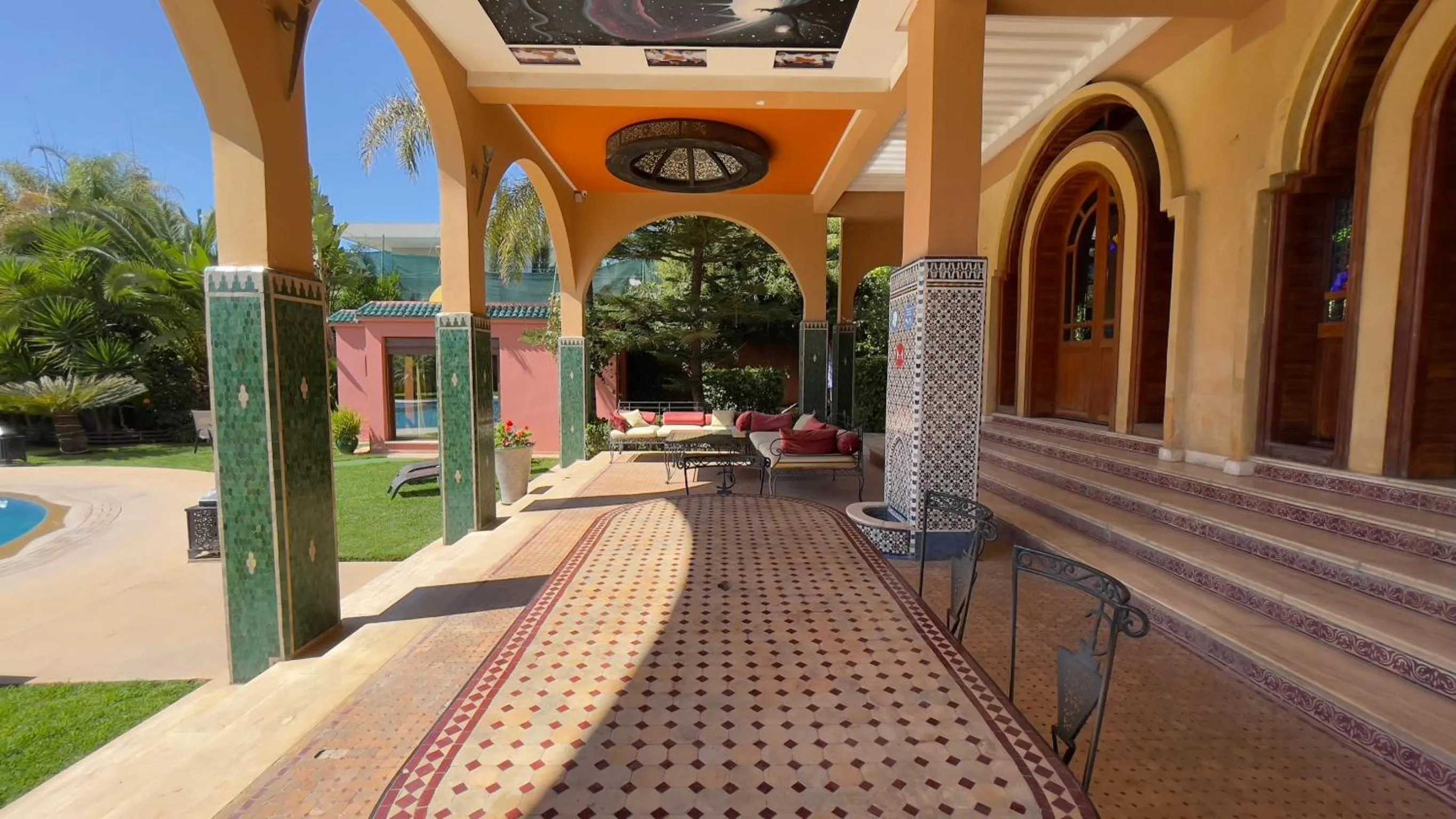 Garden in Riad Noumidya