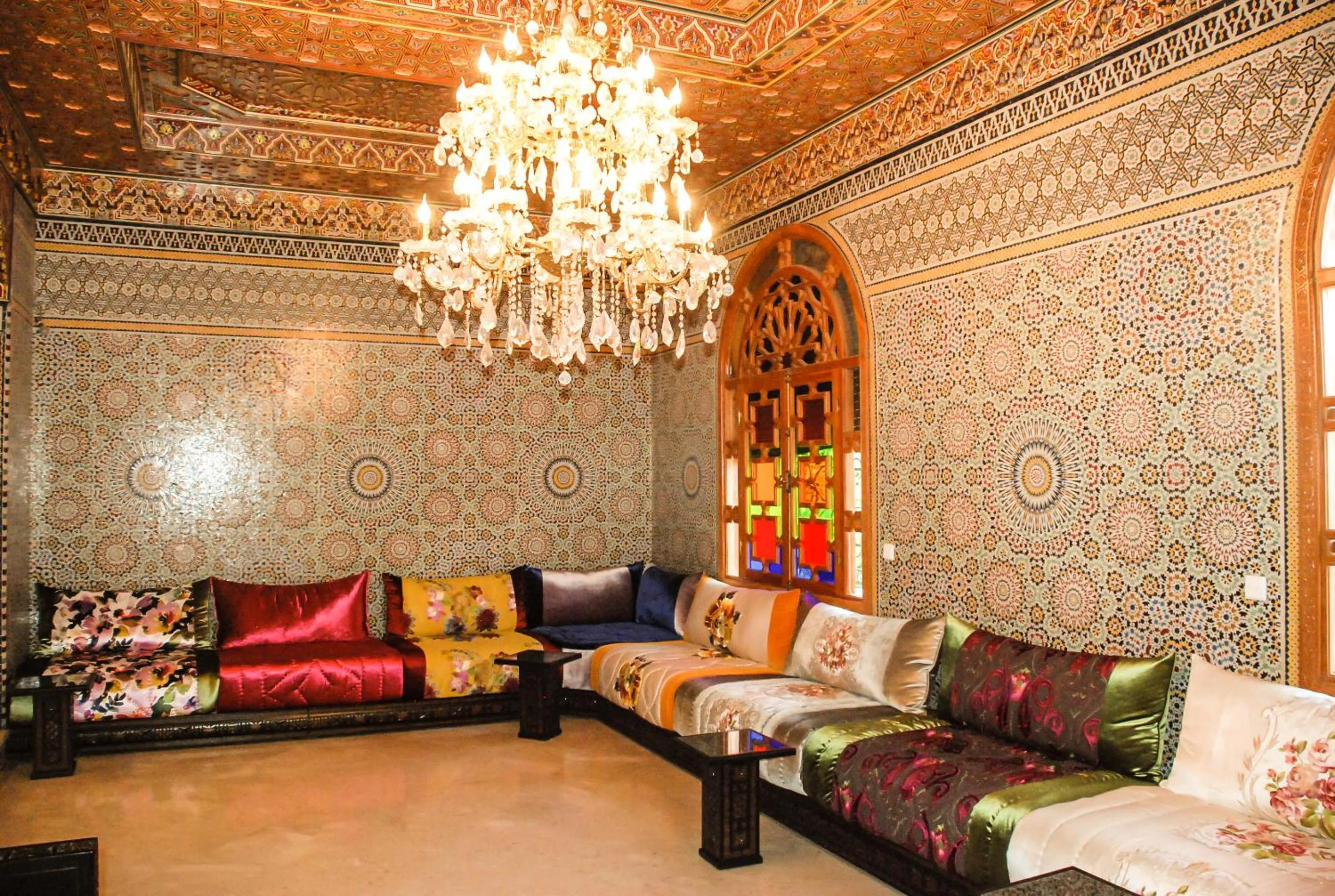 Living room in Riad Noumidya