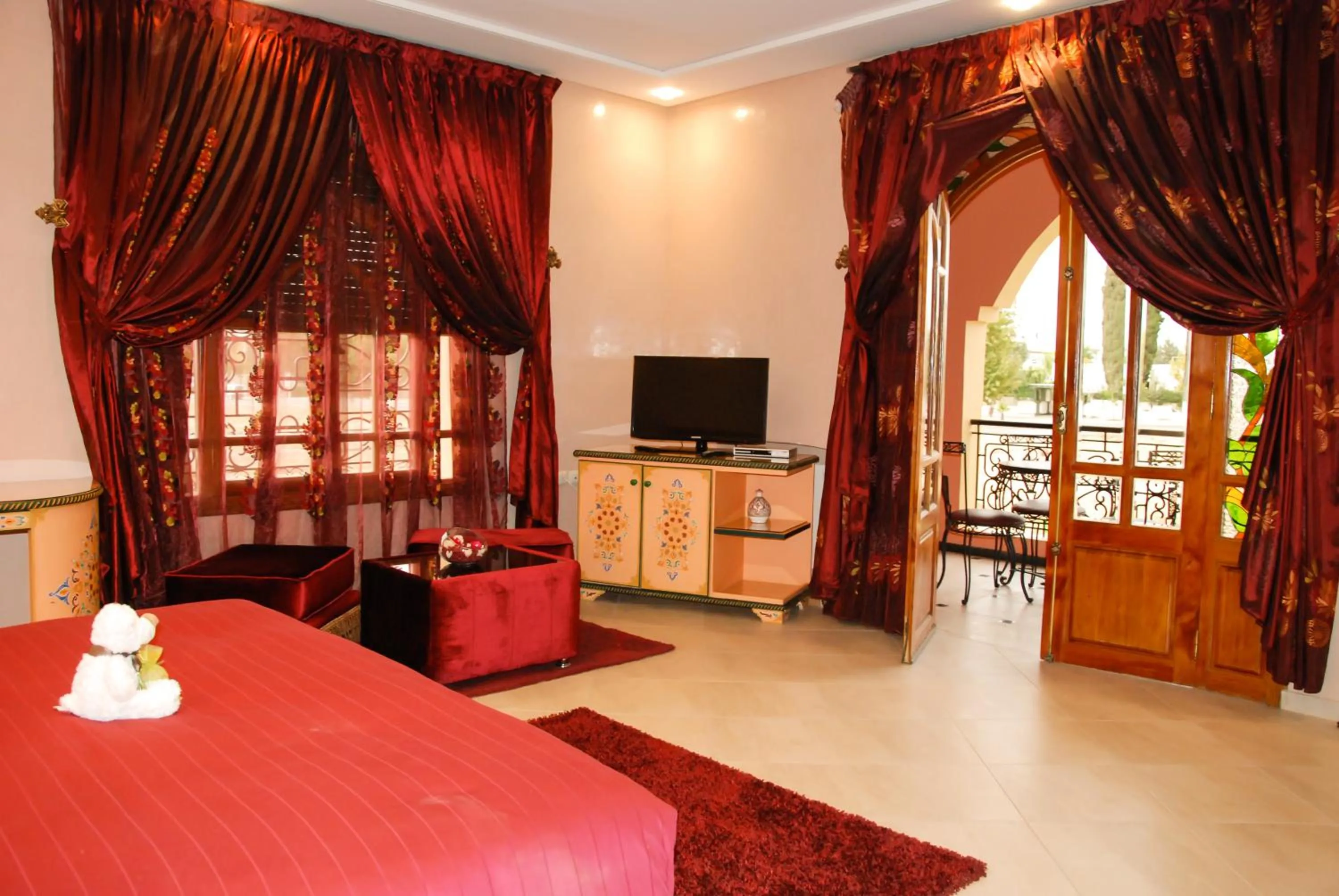 Bed in Riad Noumidya