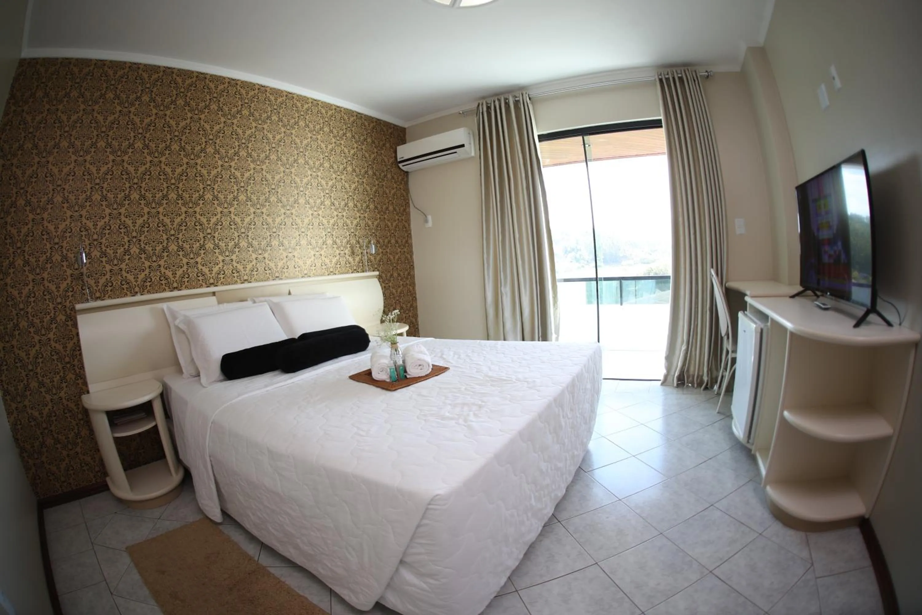 Decorative detail, Bed in Pratas Thermas Resort