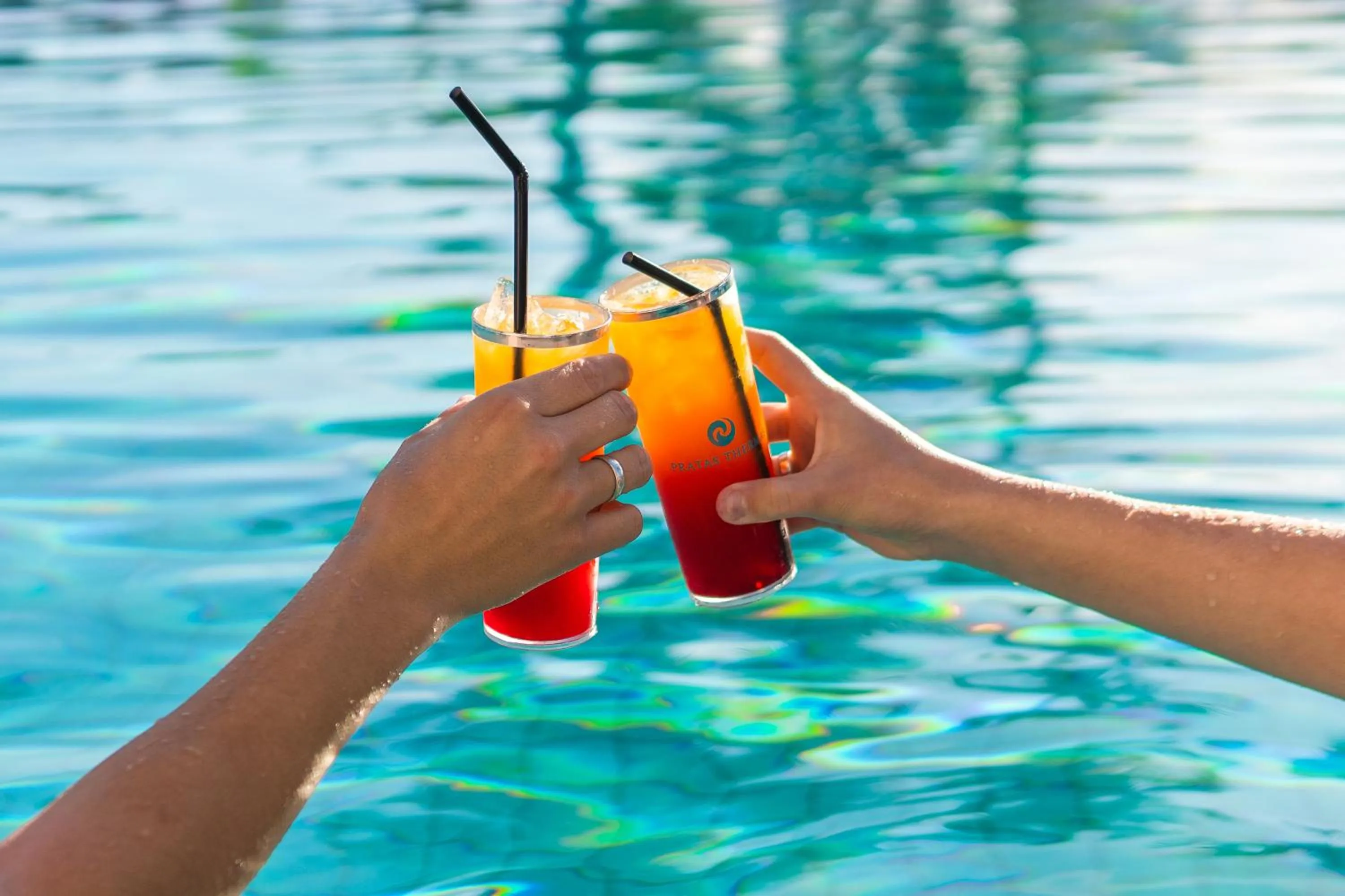 Swimming pool in Pratas Thermas Resort