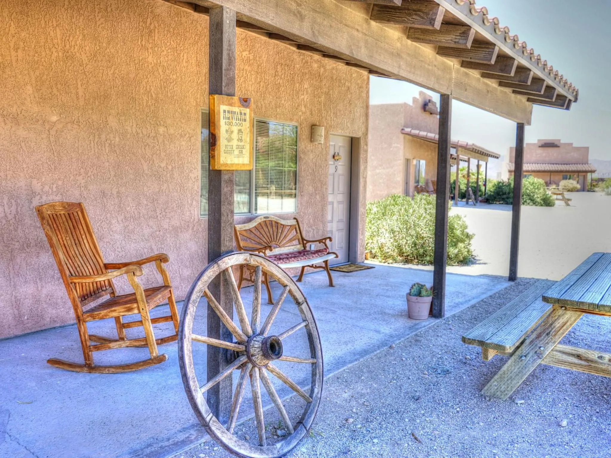 Patio in Stagecoach Trails Guest Ranch