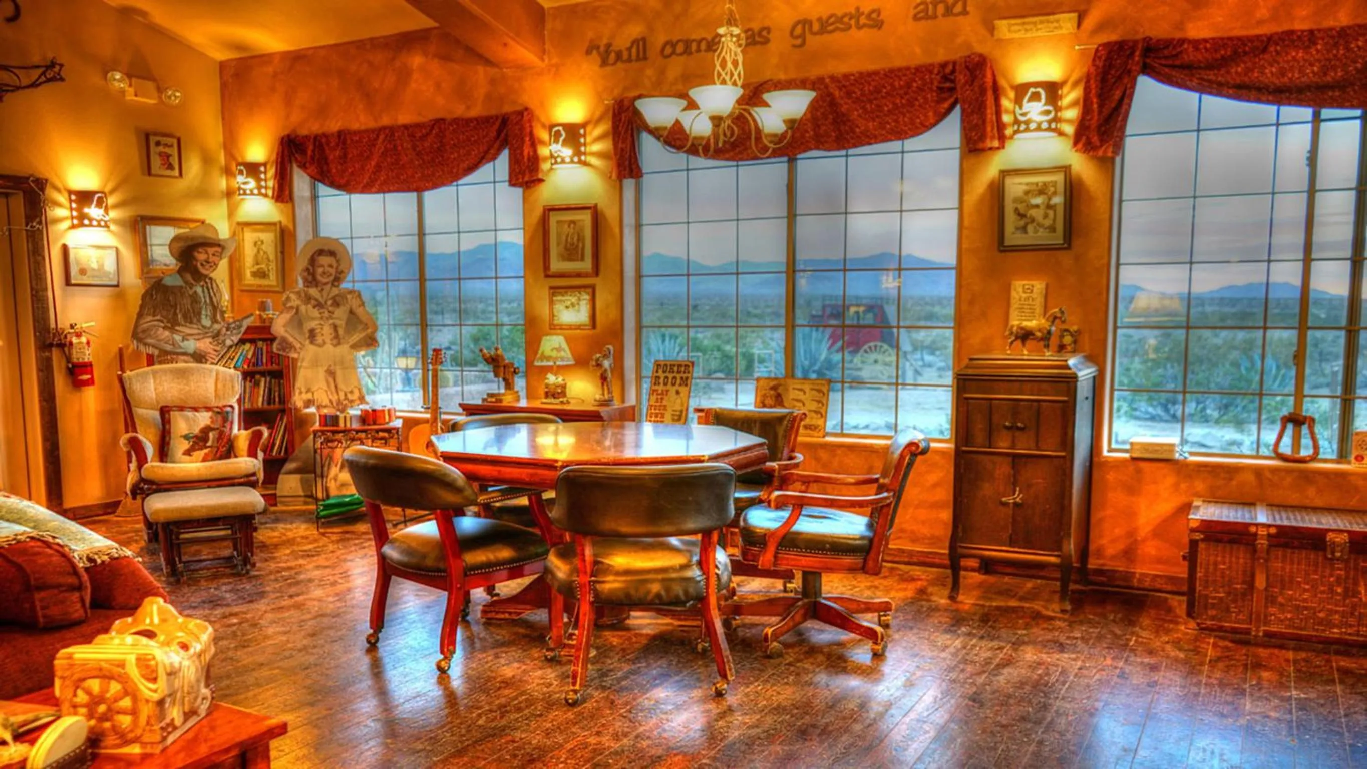 Dining area in Stagecoach Trails Guest Ranch