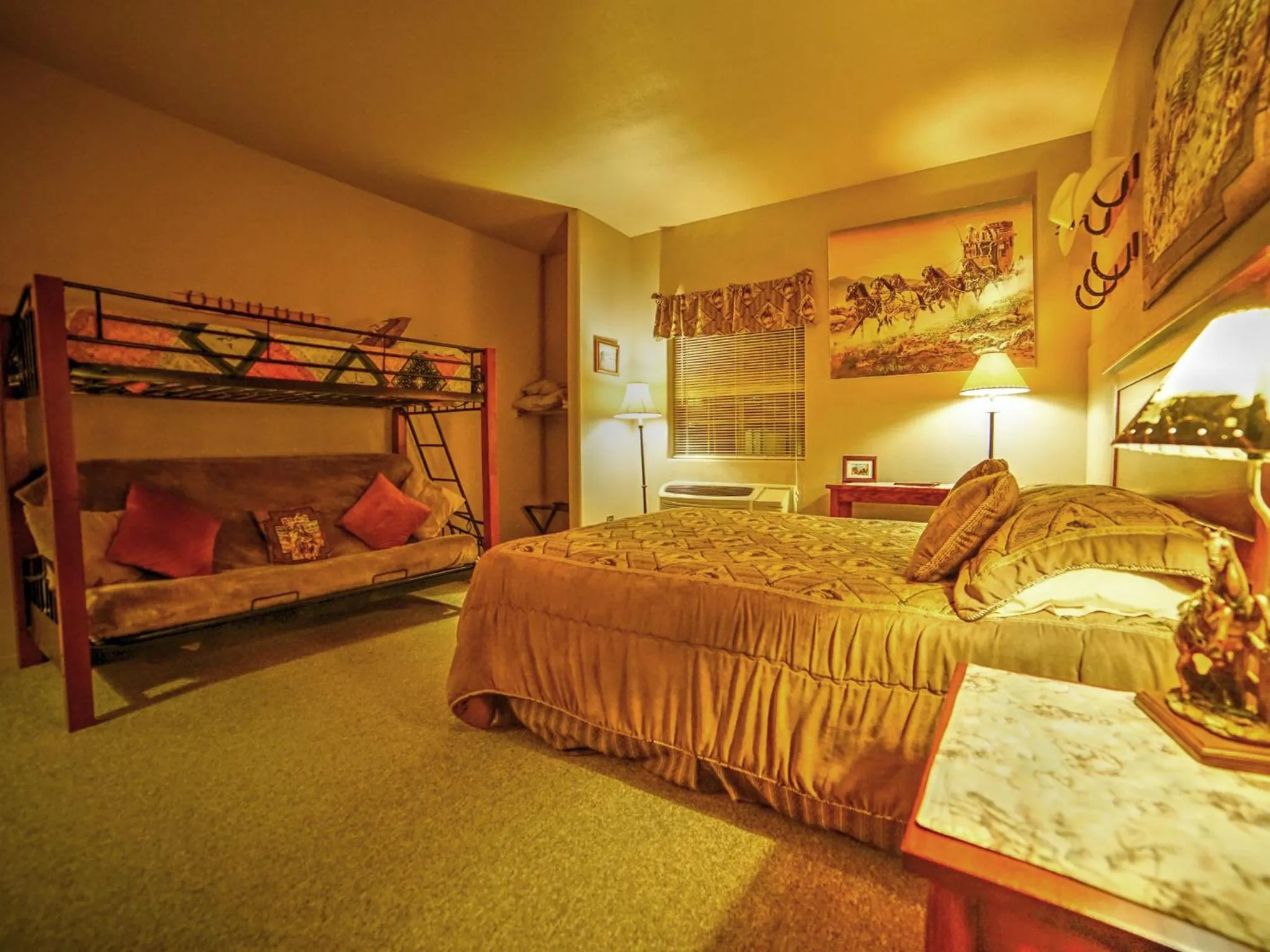 Photo of the whole room, Bed in Stagecoach Trails Guest Ranch
