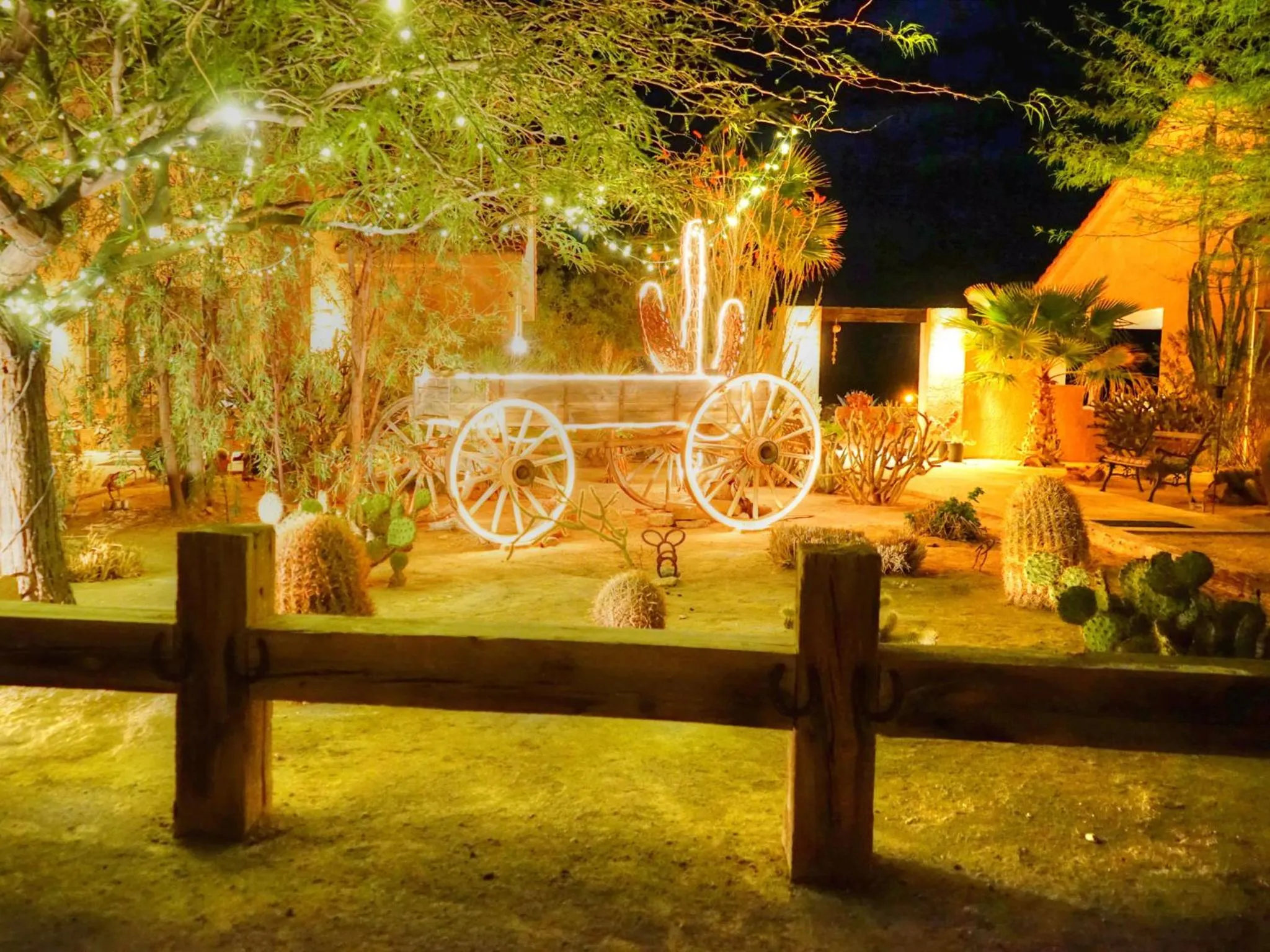 Night in Stagecoach Trails Guest Ranch