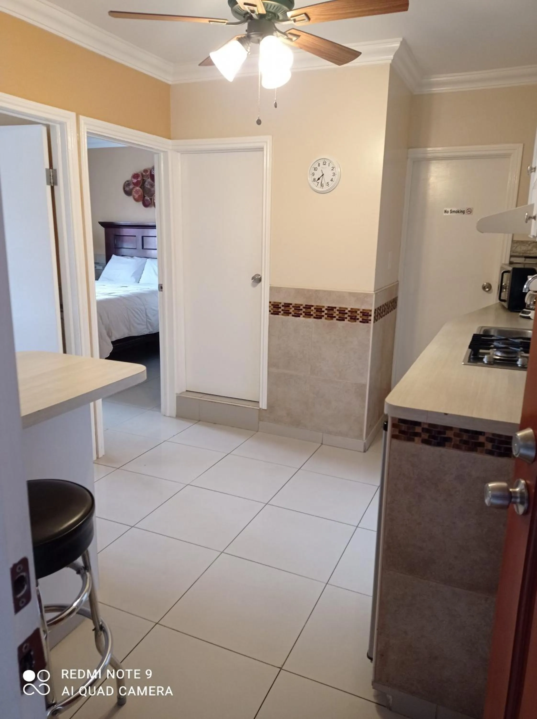 Kitchen or kitchenette in Suites Leon Rojo