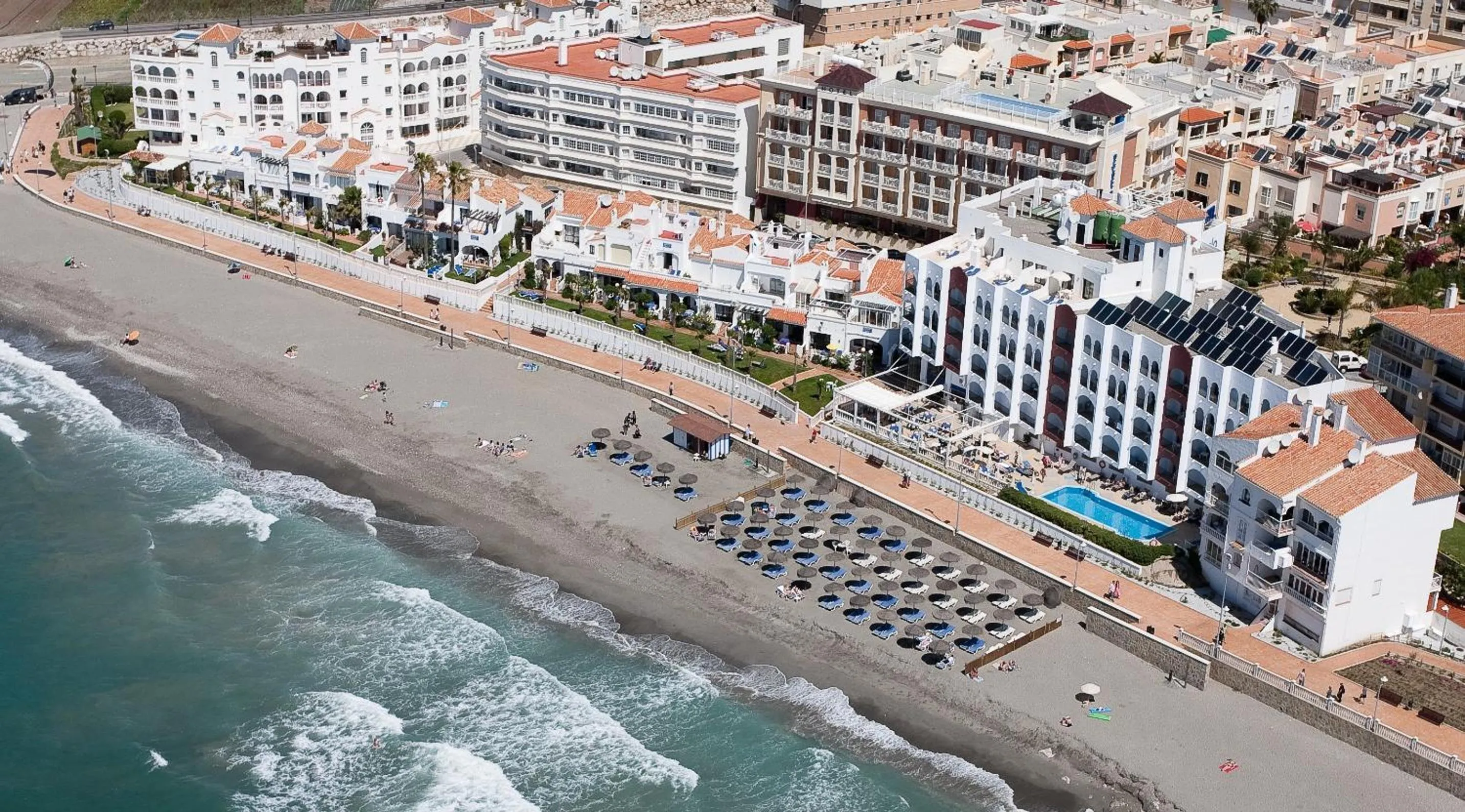 Bird's eye view in Apartamentos Perla Marina