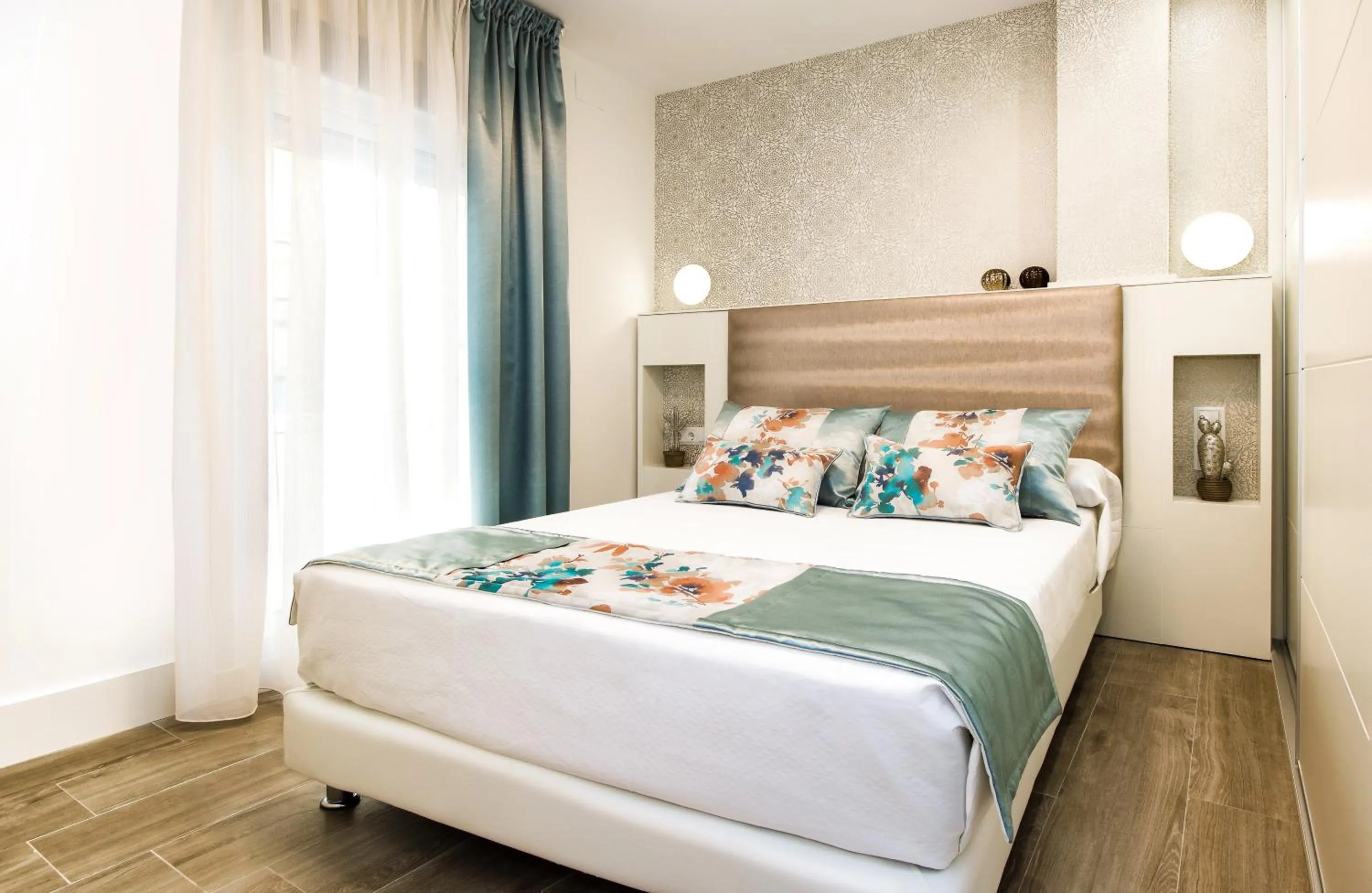 Bedroom, Bed in Apartamentos Perla Marina