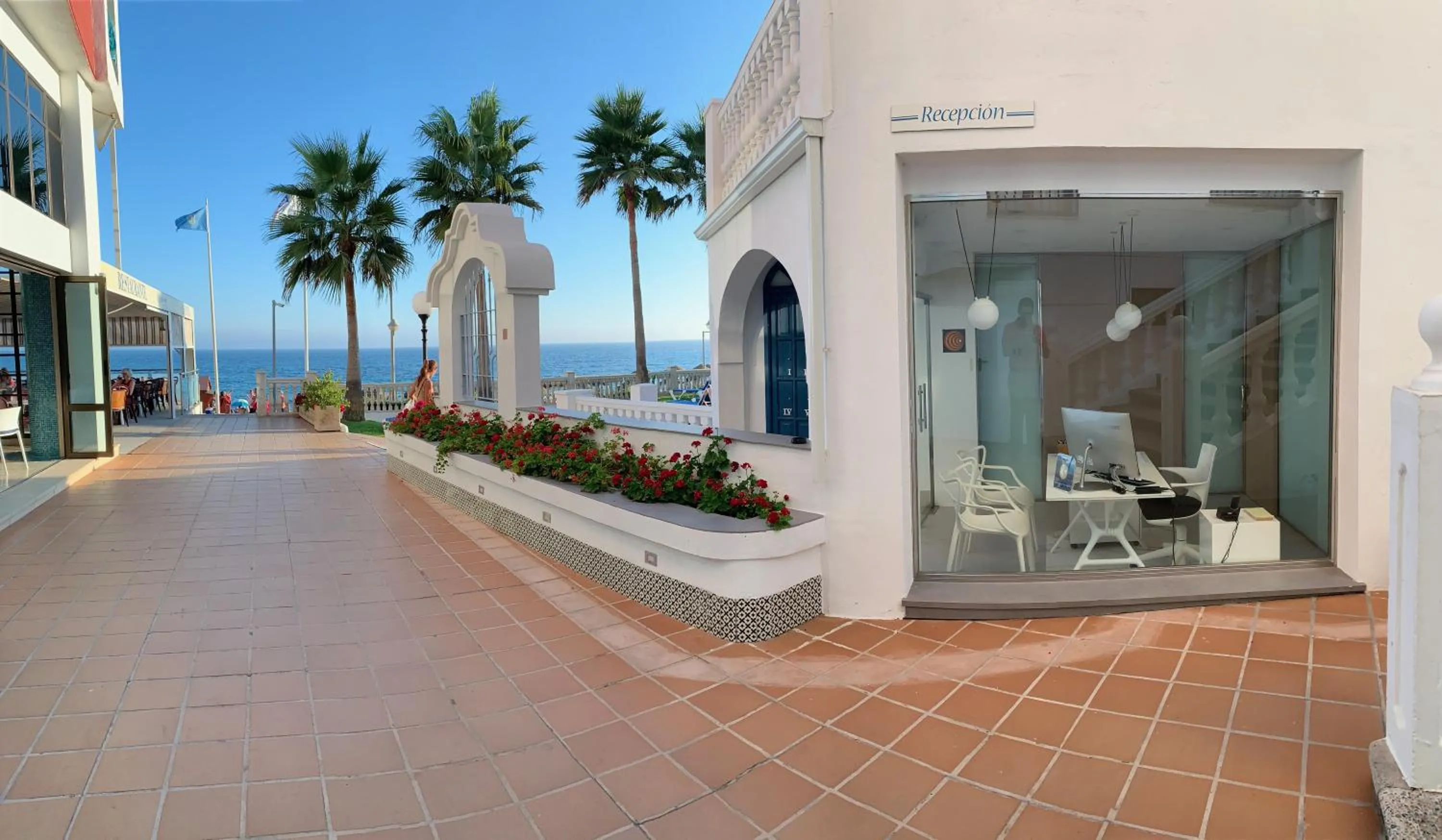 Lobby or reception in Apartamentos Perla Marina