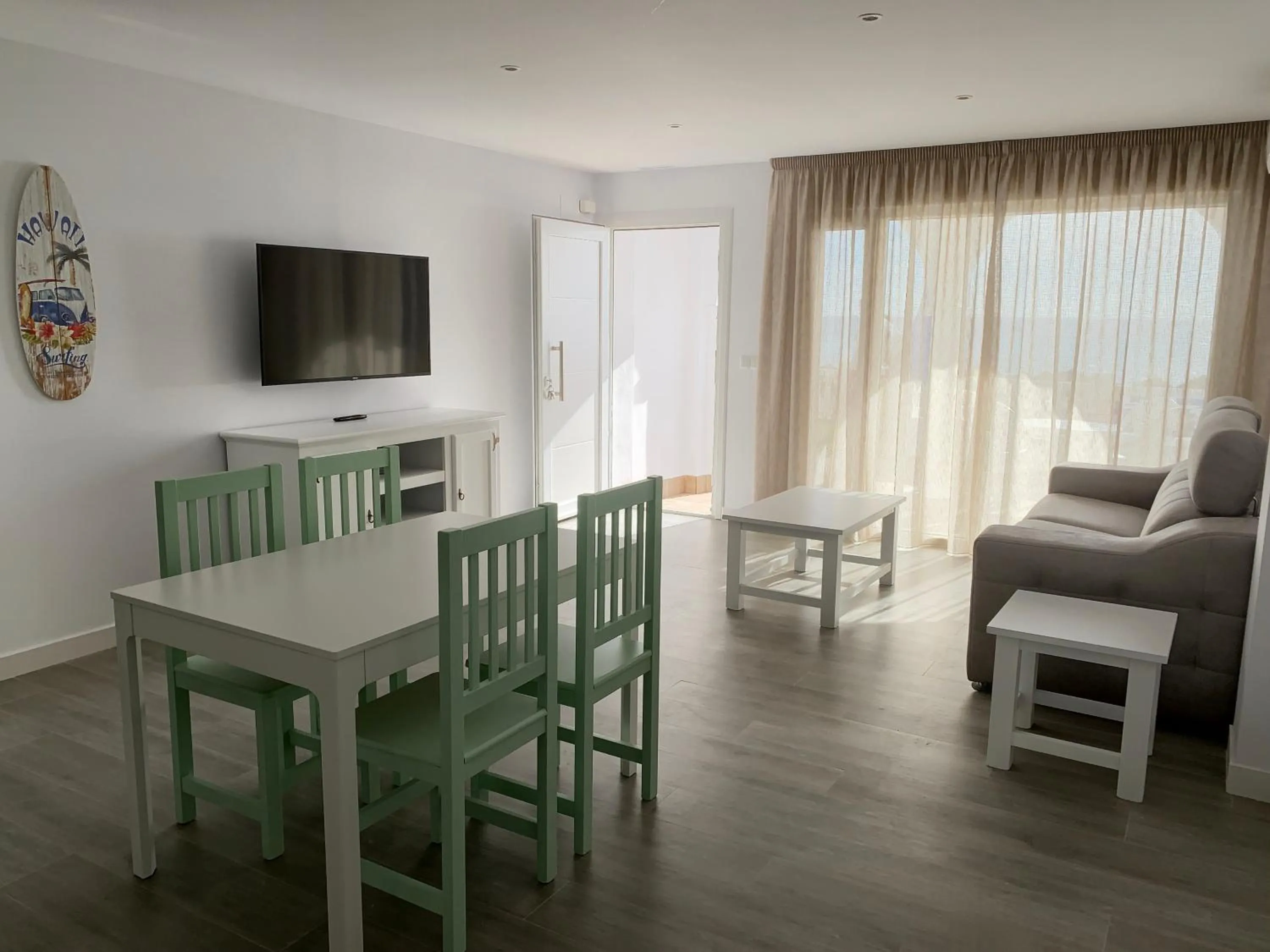 Living room in Apartamentos Perla Marina