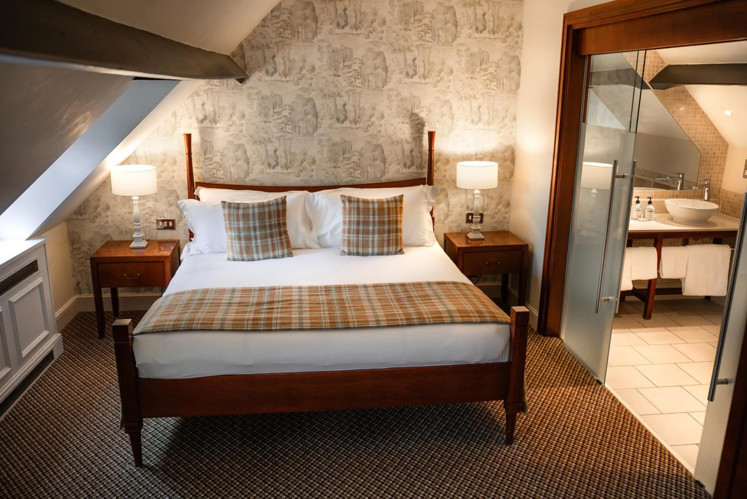 Bed in Charingworth Manor