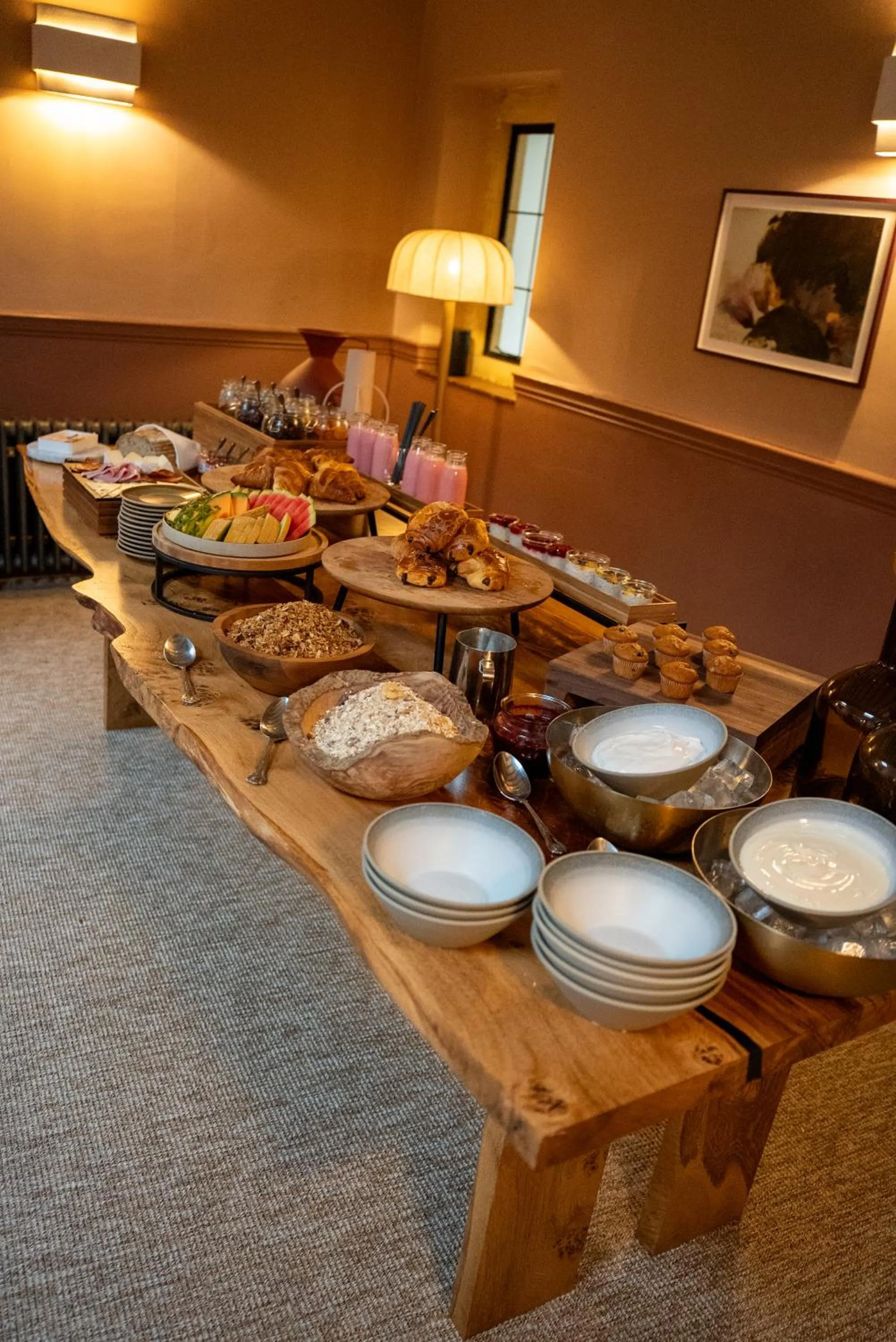 Food and drinks in Charingworth Manor