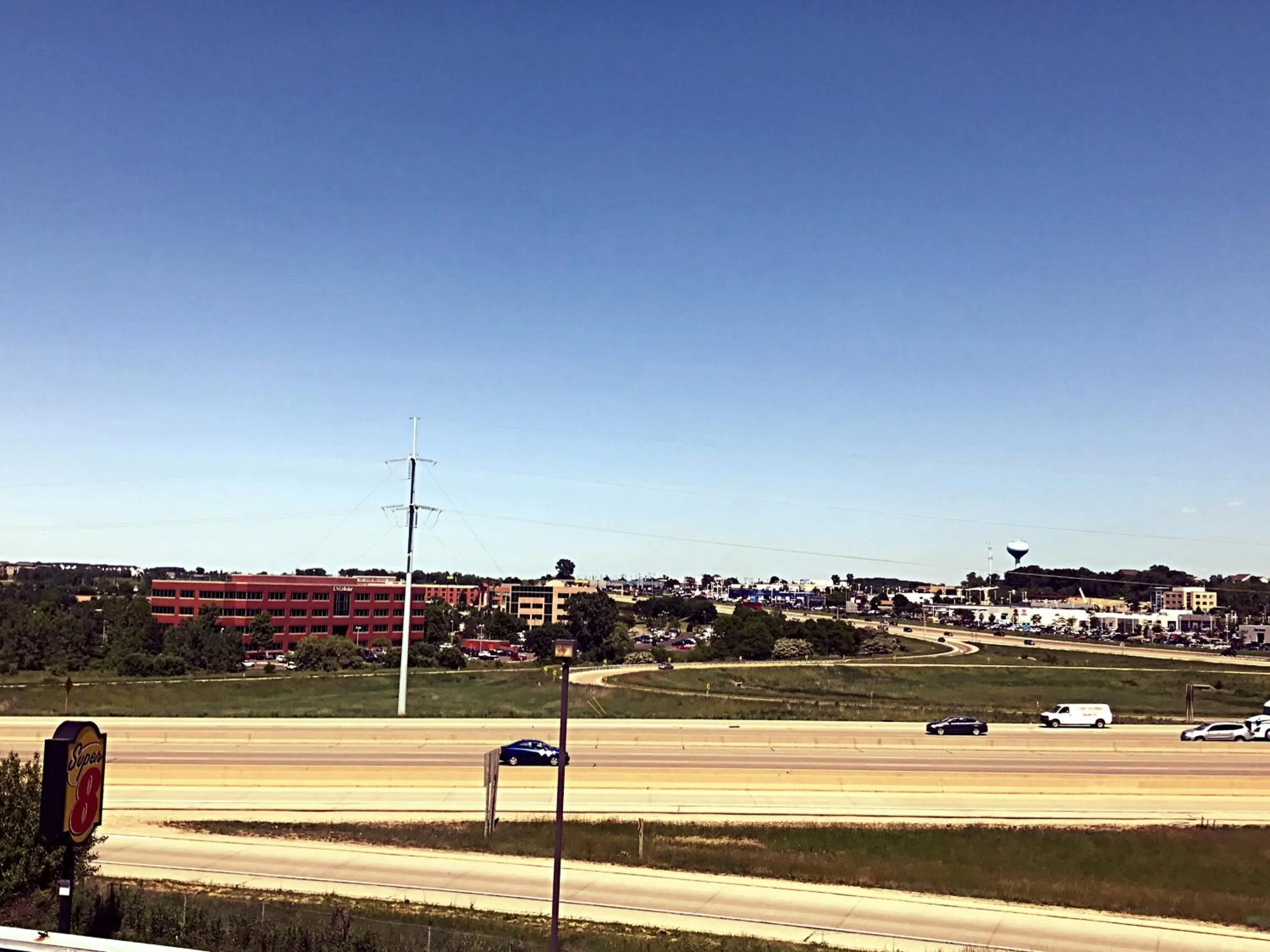 Bird's eye view in Super 8 by Wyndham Madison East