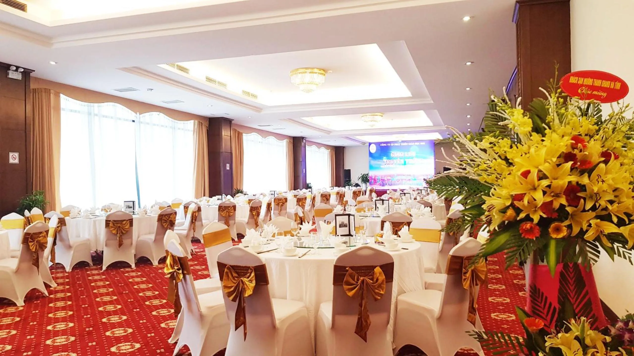 Banquet/Function facilities in Muong Thanh Grand Ha Tinh Hotel