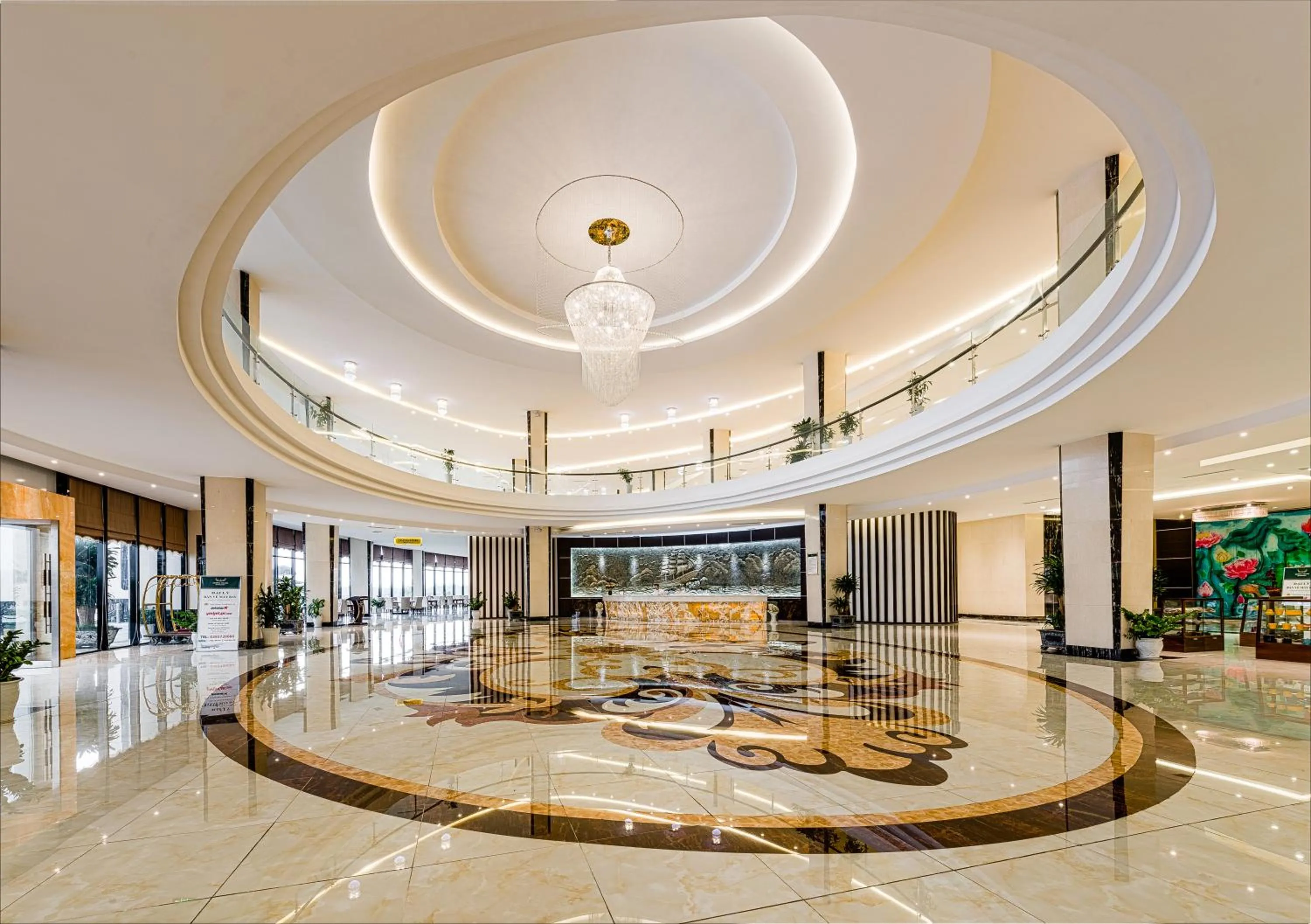 Lobby or reception in Muong Thanh Grand Ha Tinh Hotel