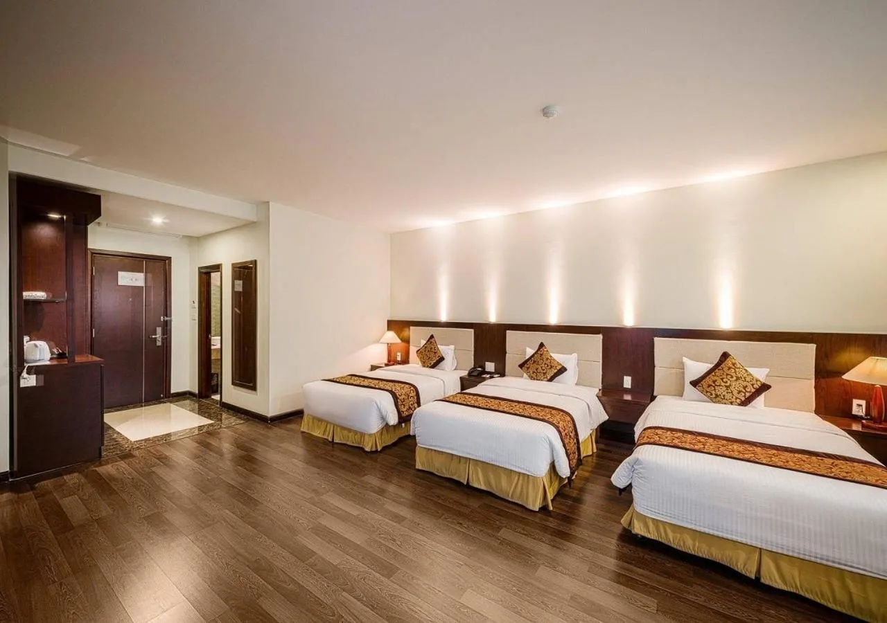 Bedroom, Bed in Muong Thanh Grand Ha Tinh Hotel