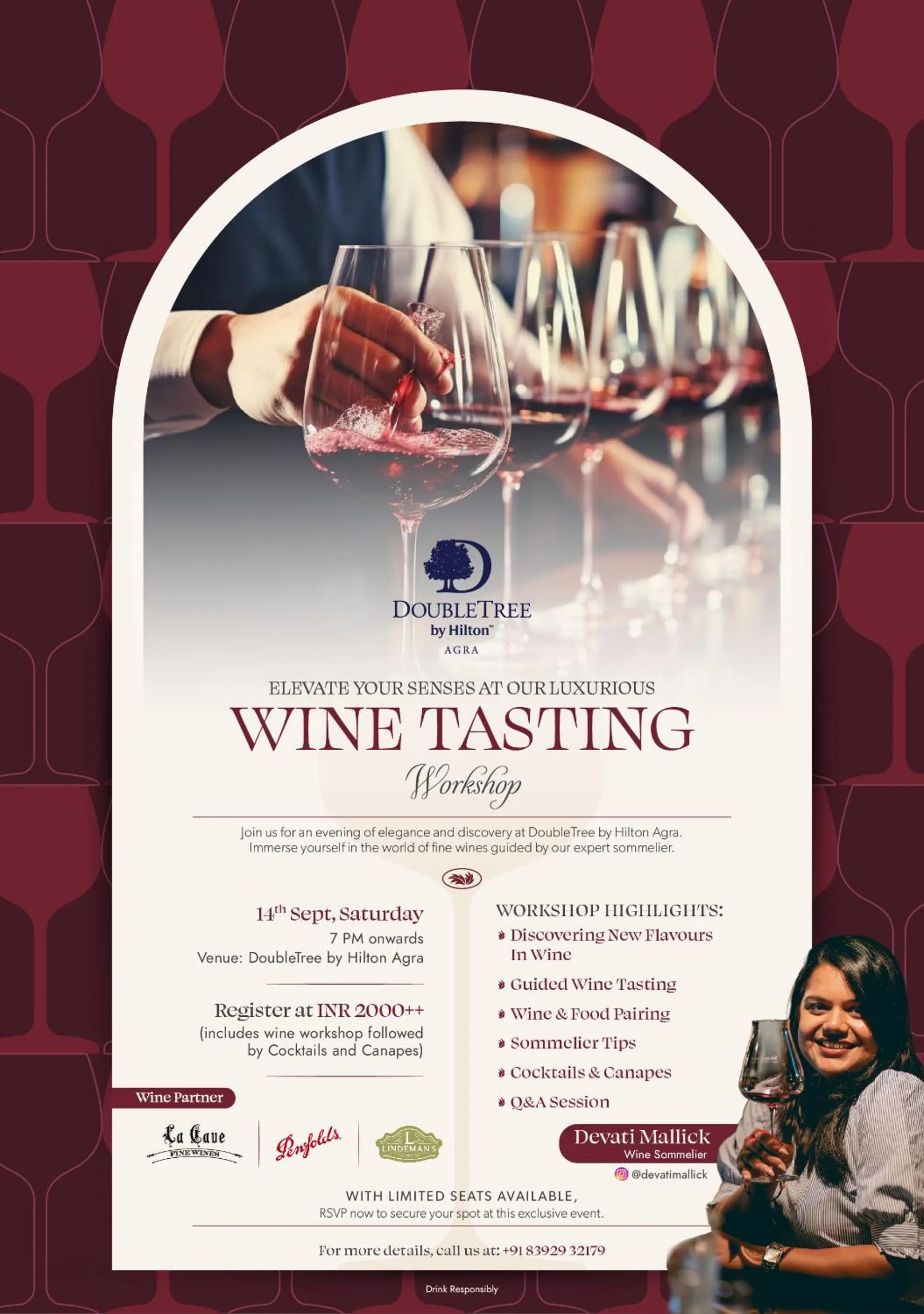 Restaurant/places to eat in DoubleTree by Hilton Agra