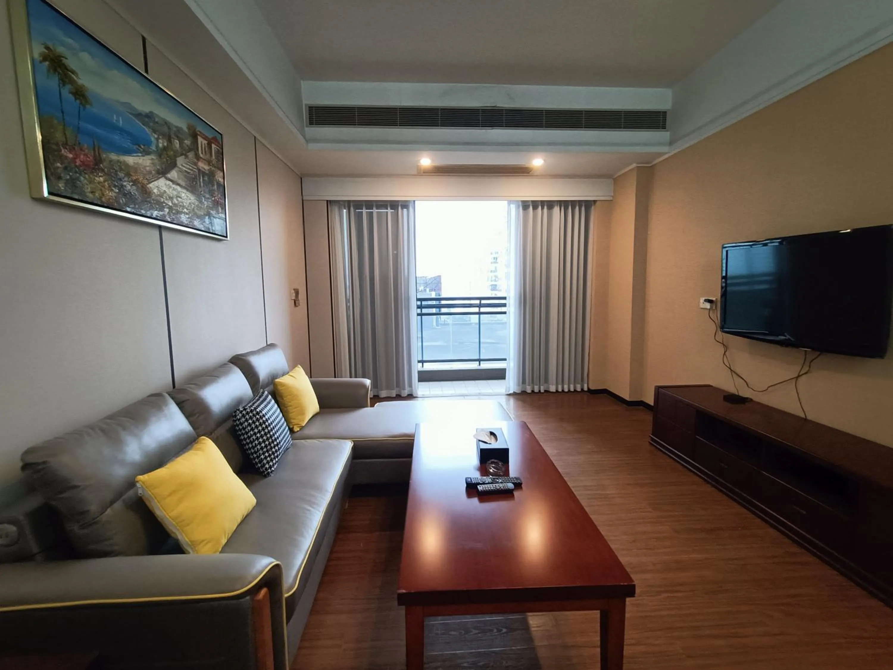 Living room, Seating Area in 悦丰酒店广州银丰国际公寓北站店