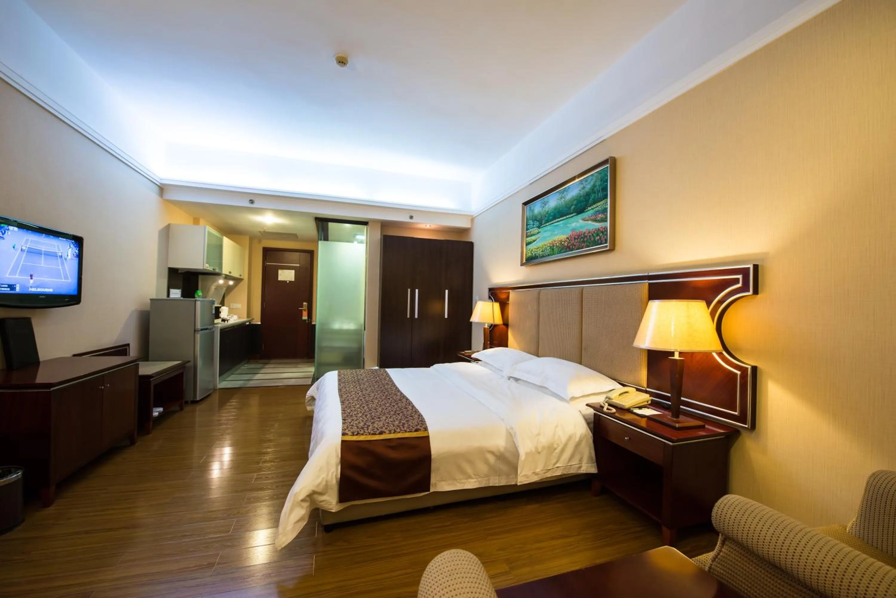 Photo of the whole room, Bed in 悦丰酒店广州银丰国际公寓北站店