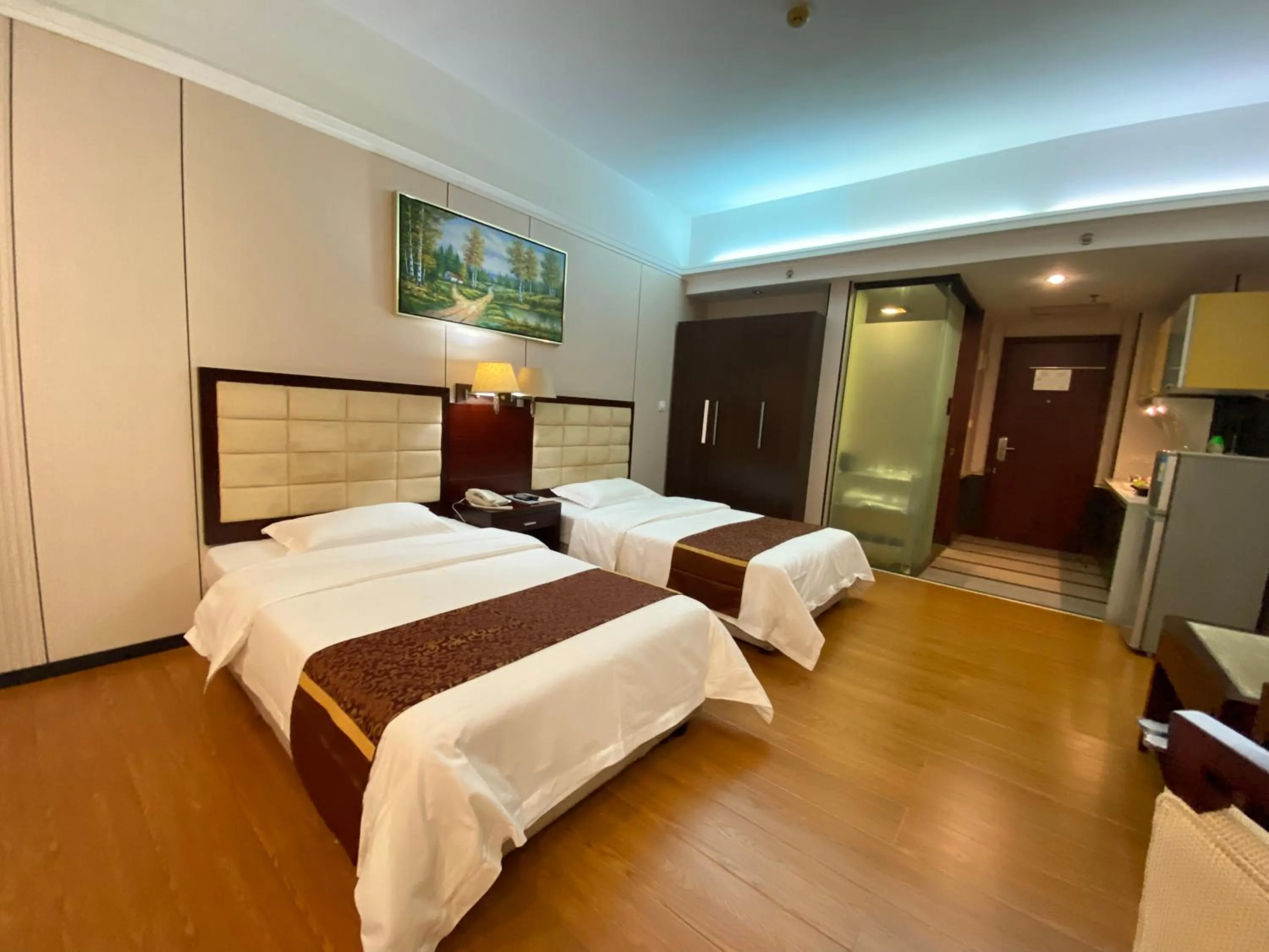 bunk bed, Bed in 悦丰酒店广州银丰国际公寓北站店