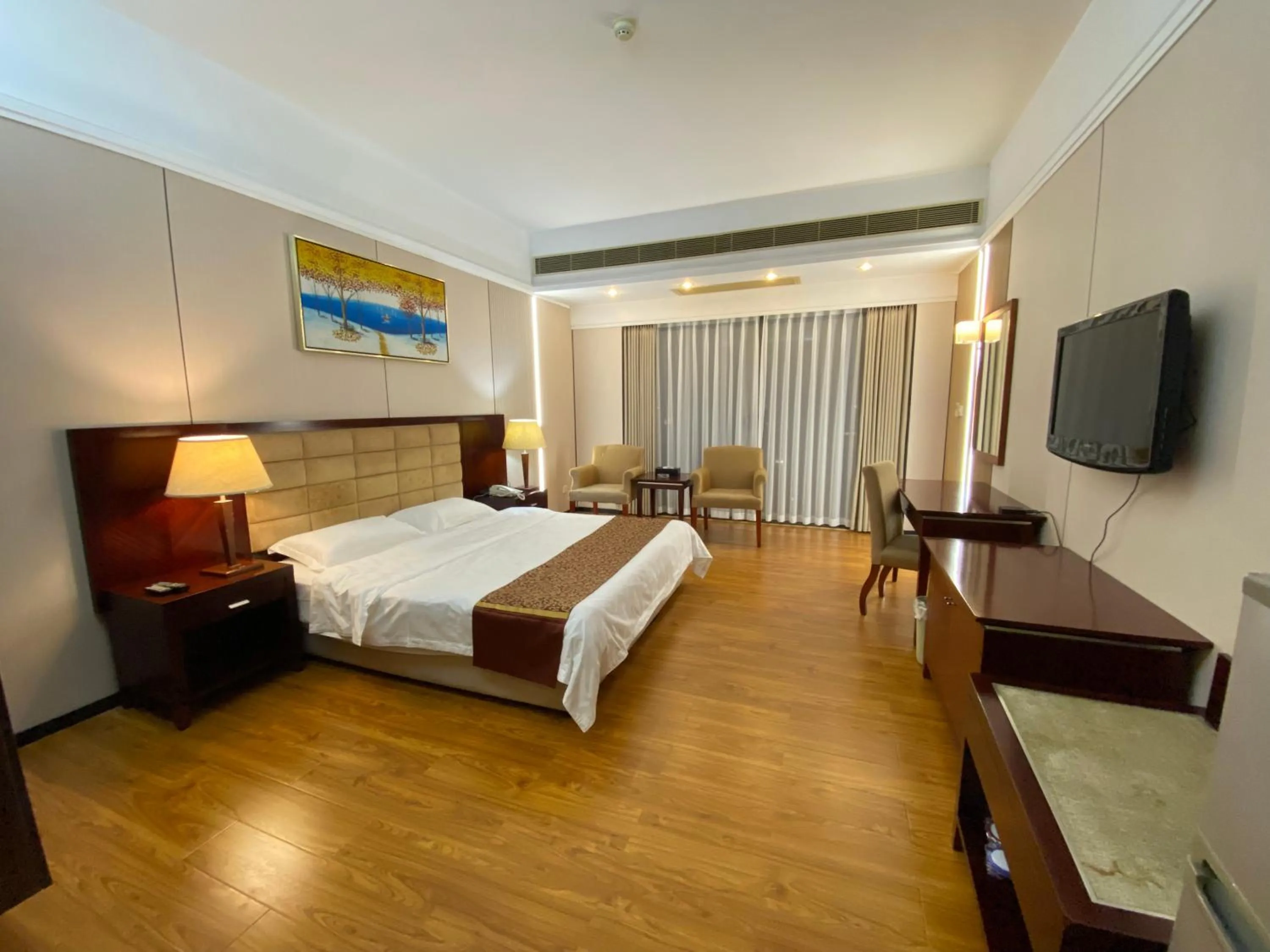 bunk bed in 悦丰酒店广州银丰国际公寓北站店