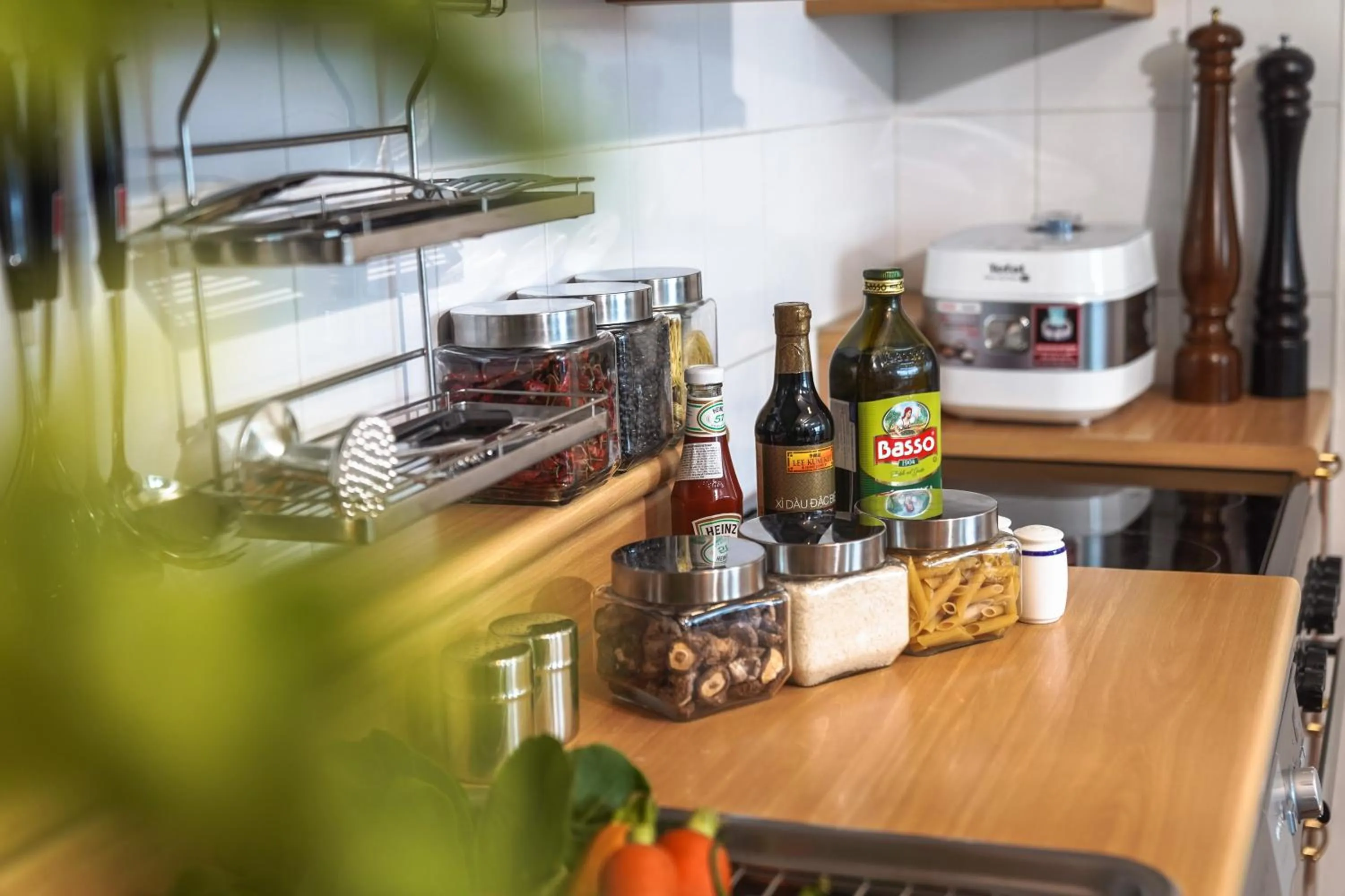 kitchen in Daeha Serviced Apartment