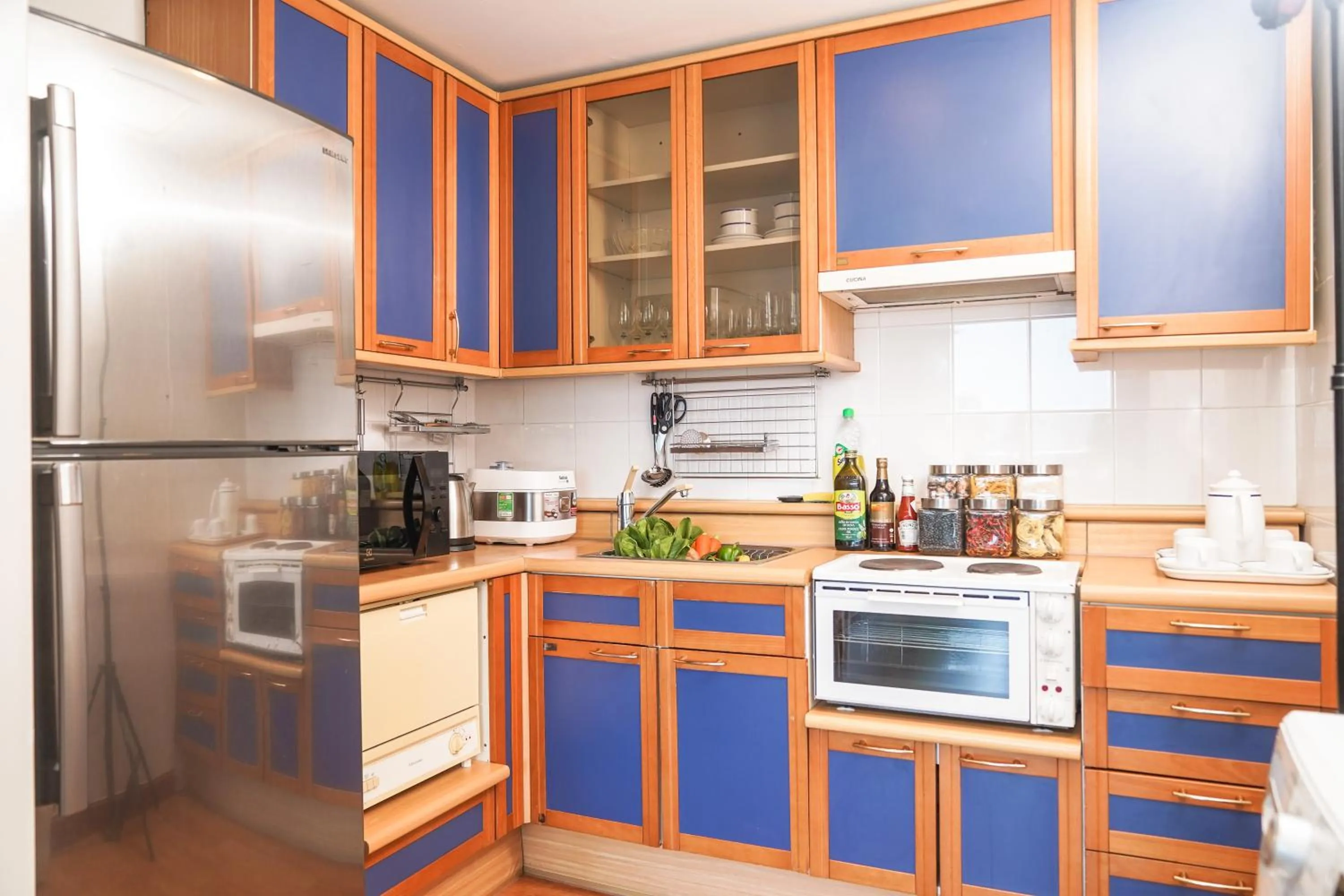 kitchen in Daeha Serviced Apartment