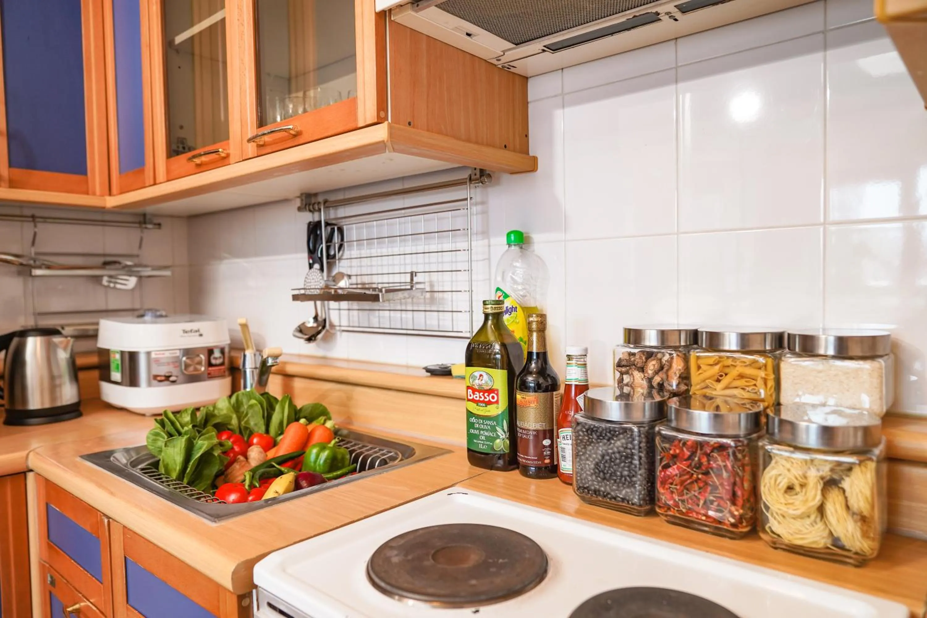 kitchen in Daeha Serviced Apartment