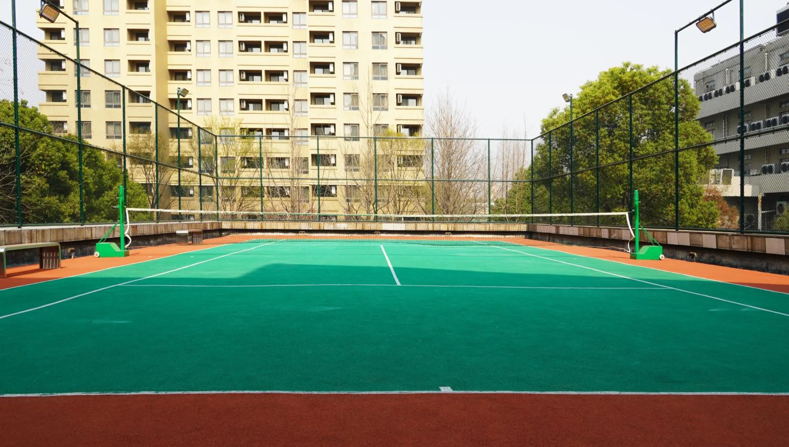 Tennis court in Belgravia Serviced Residence Wuxi