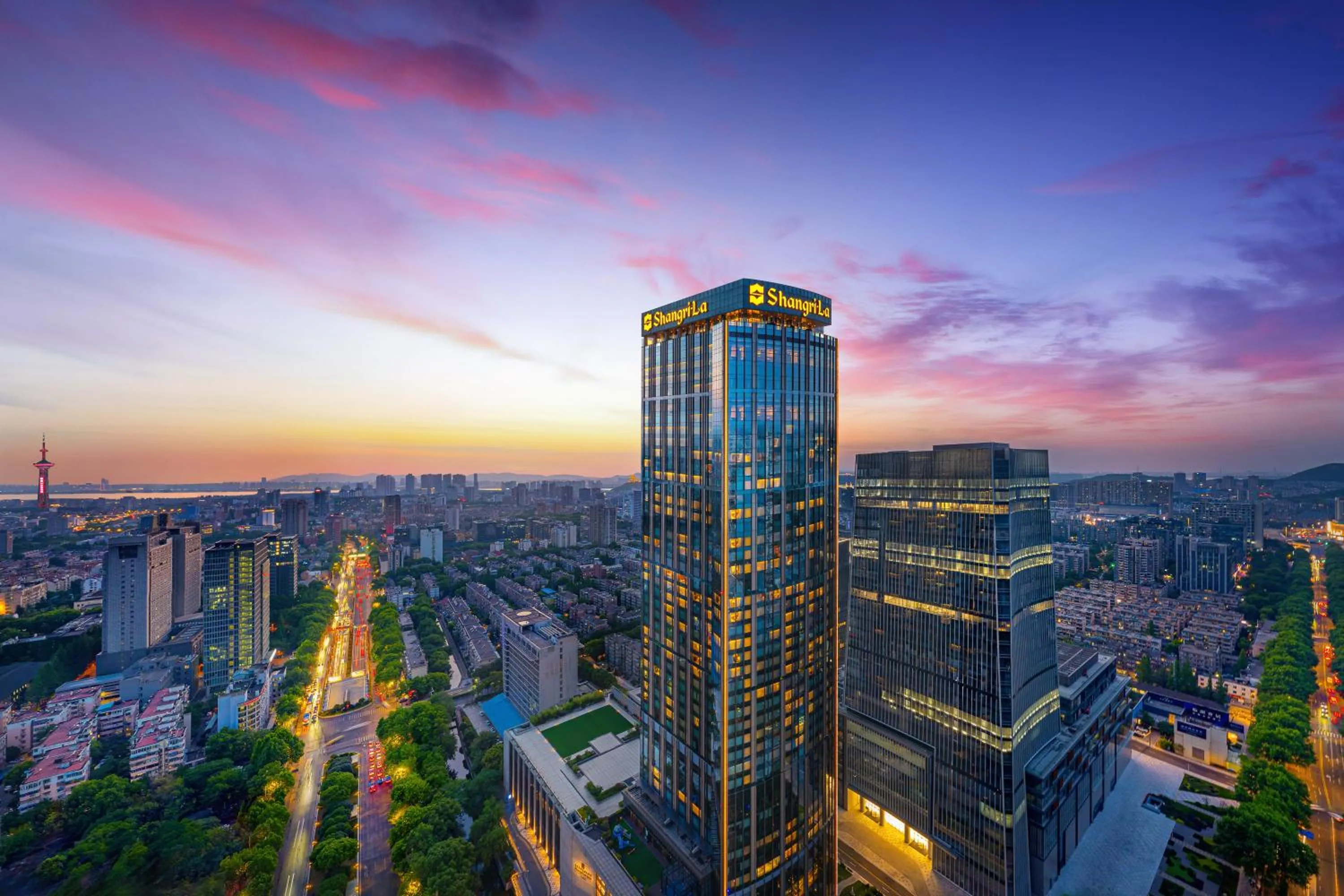 Property building in Shangri-La Nanjing