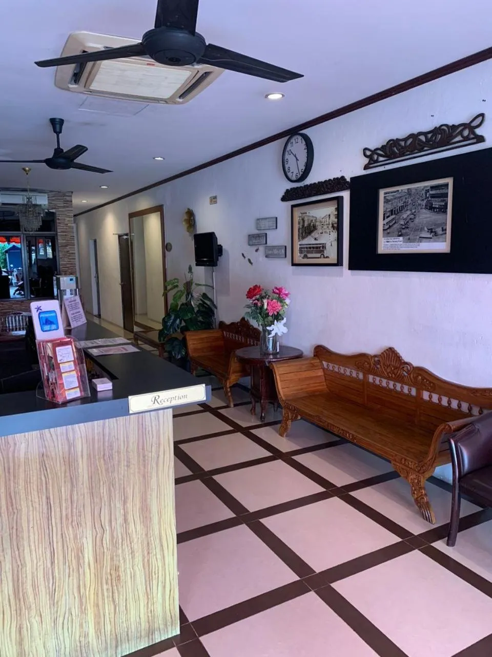 Lobby or reception in AG Hotel Penang