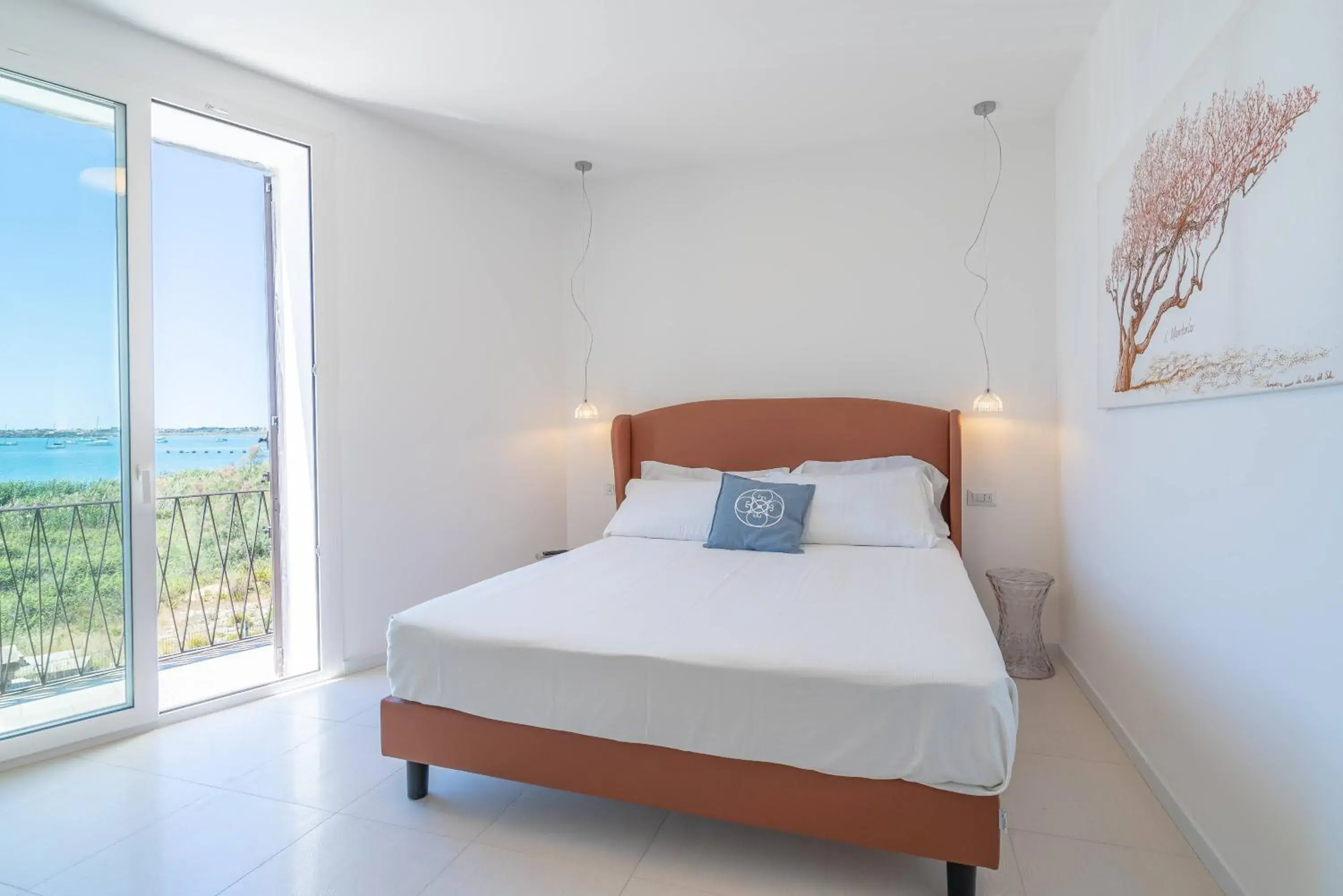 Deluxe Double Room with Sea View in Dimore delle Zagare Molo Deluxe Double Room with Sea View in Dimore delle Zagare Molo