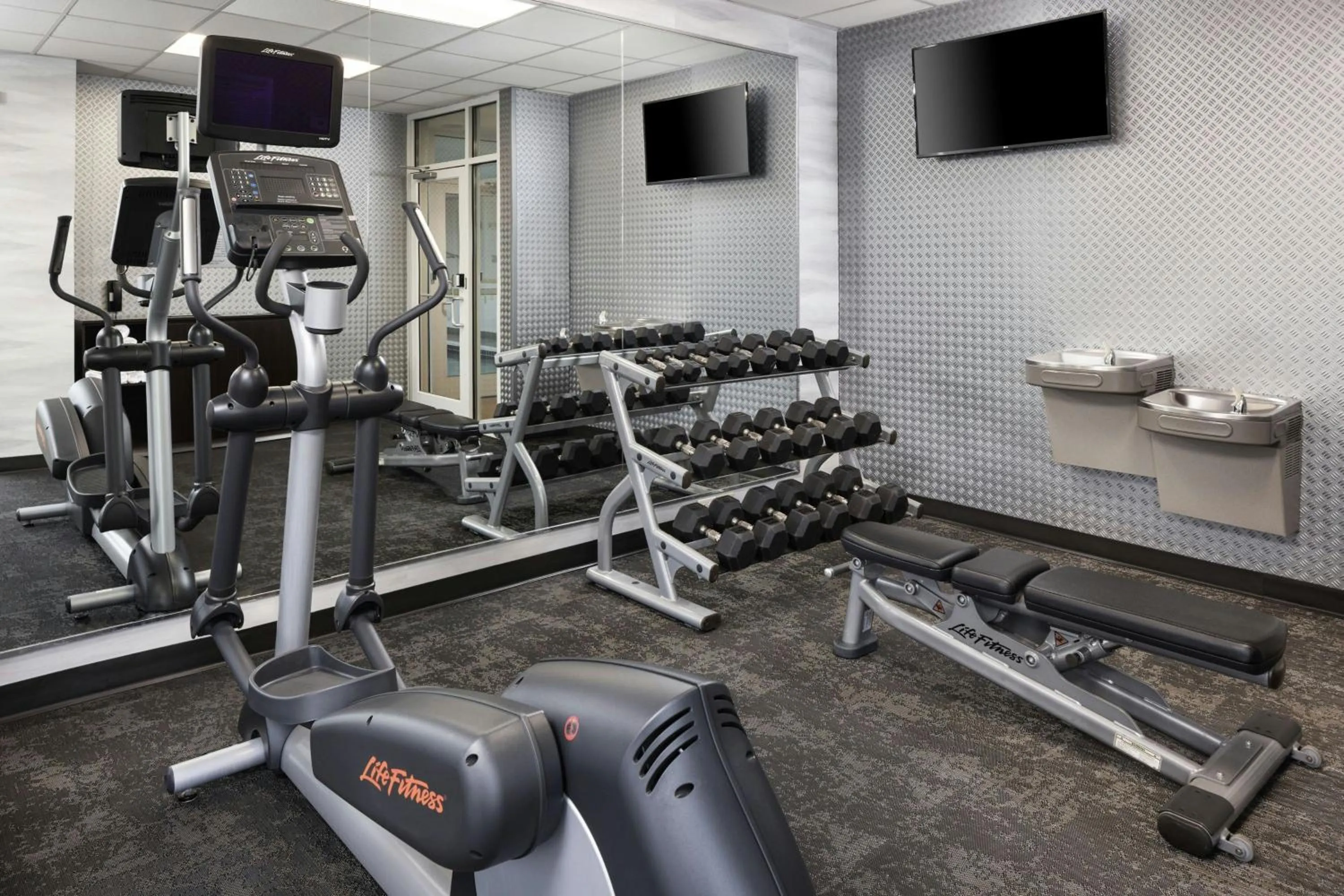 Fitness centre/facilities in Fairfield Inn & Suites by Marriott St. Louis Pontoon Beach/Granite City, IL