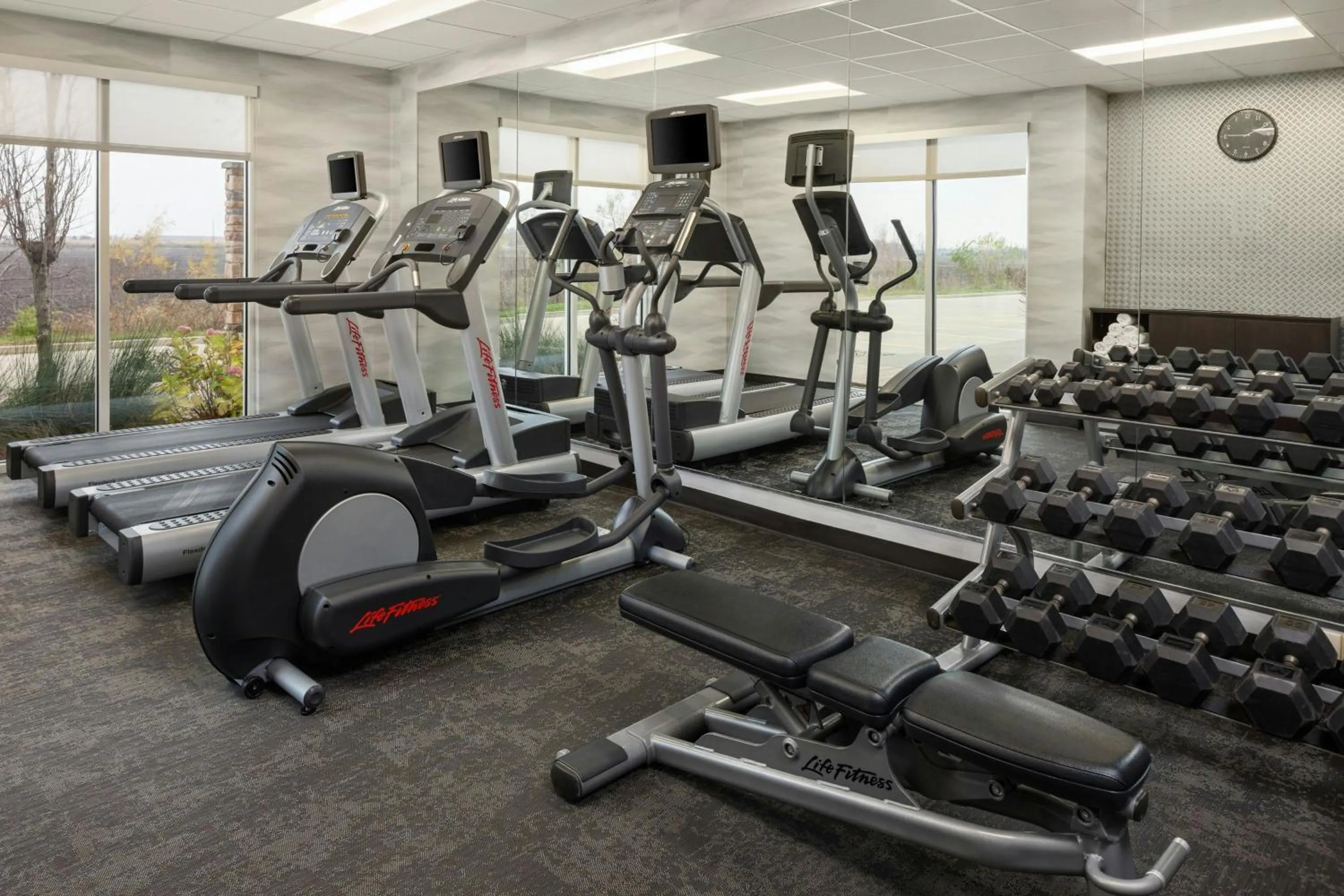 Fitness centre/facilities in Fairfield Inn & Suites by Marriott St. Louis Pontoon Beach/Granite City, IL