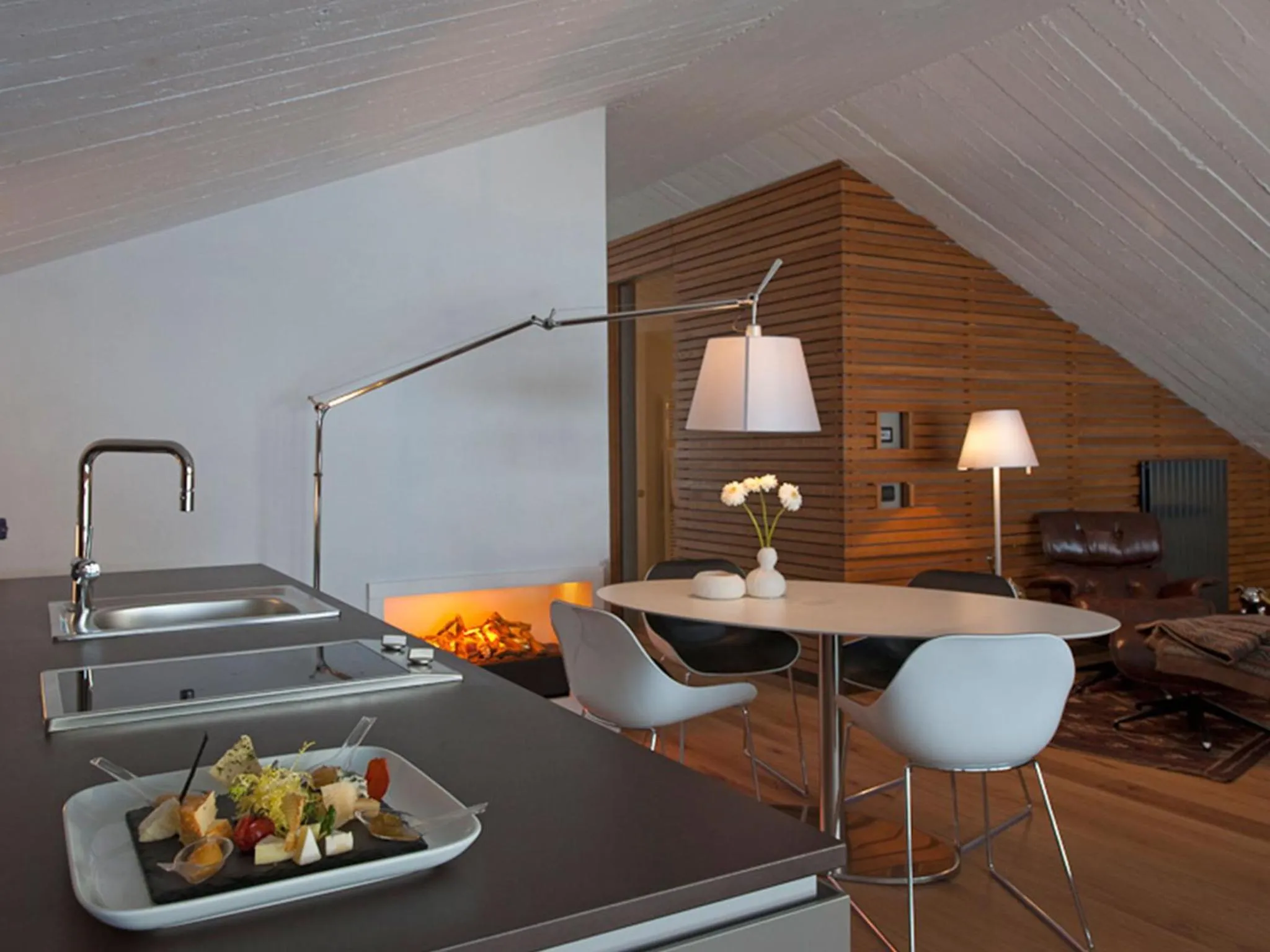 Kitchen or kitchenette in Hotel Principe delle Nevi