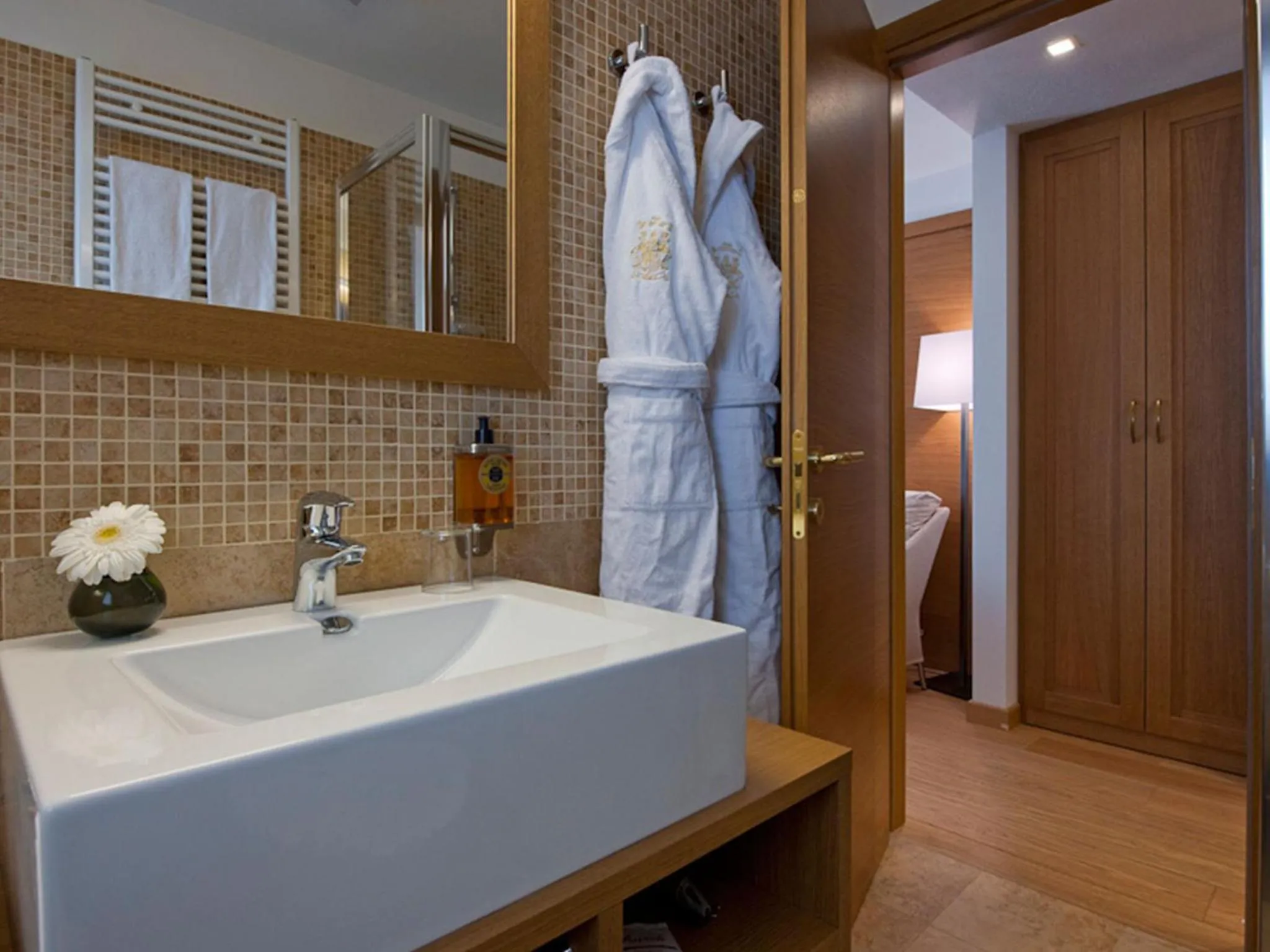 Bathroom in Hotel Principe delle Nevi