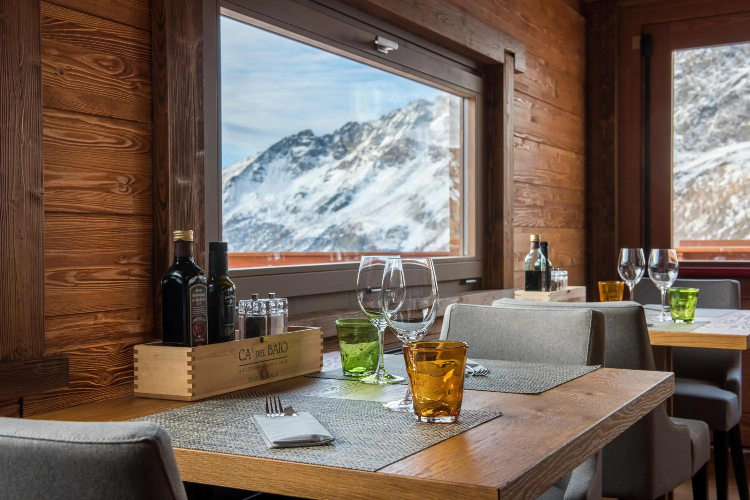 Food and drinks in Hotel Principe delle Nevi