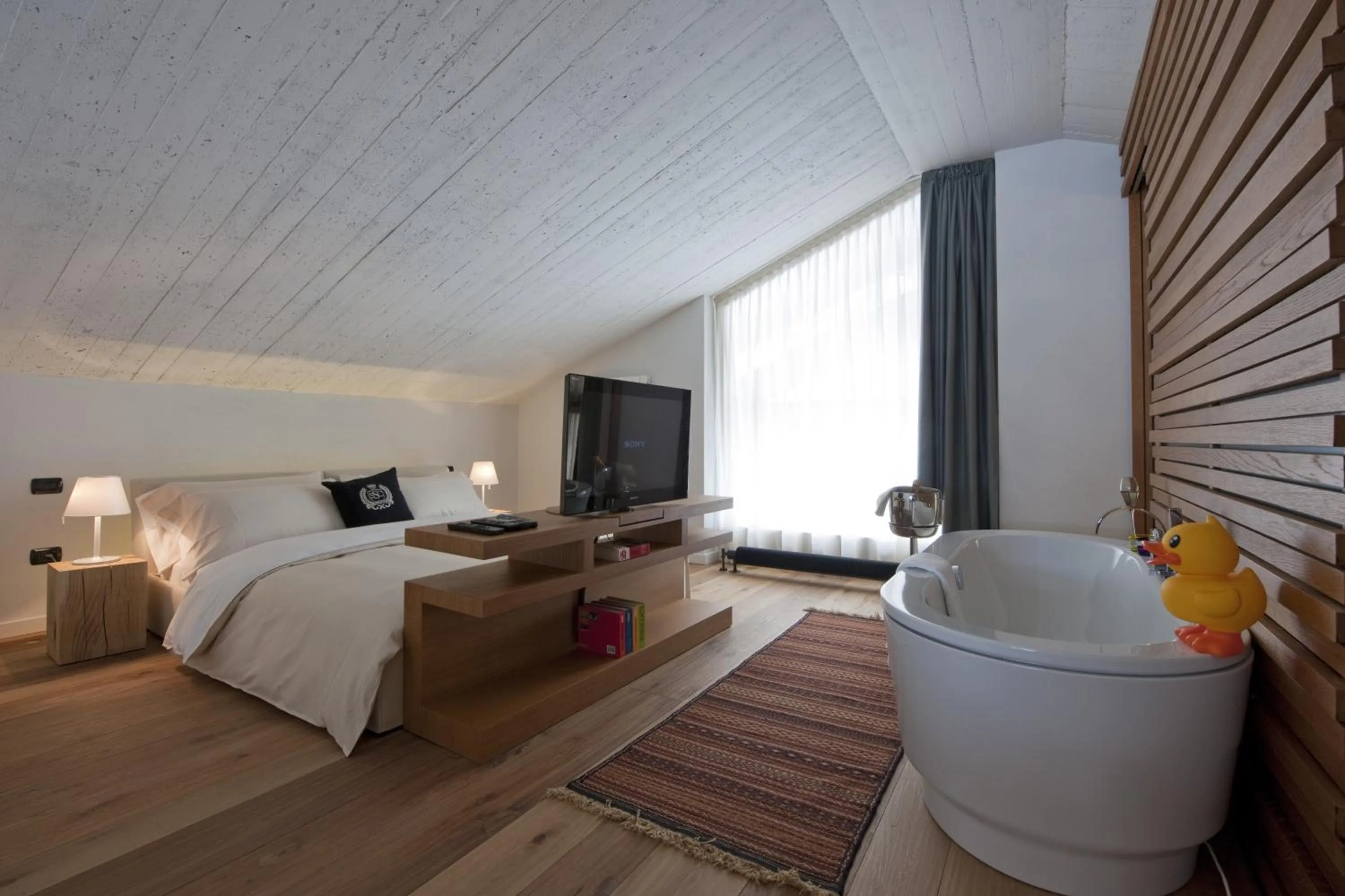 Bed in Hotel Principe delle Nevi