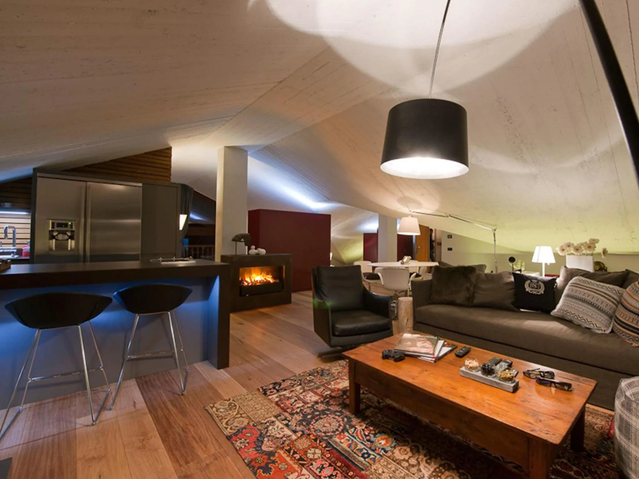 Living room in Hotel Principe delle Nevi