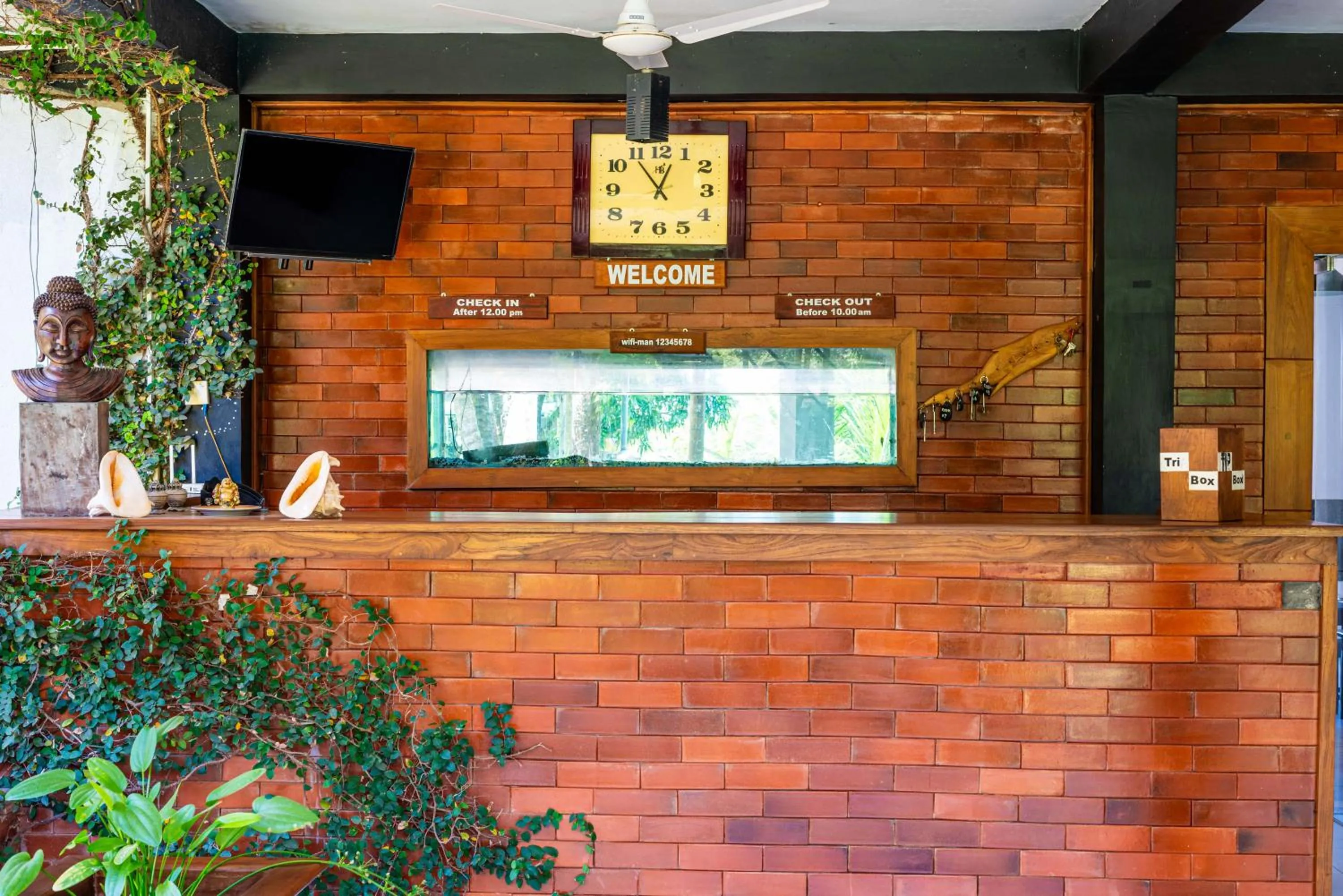 Property logo or sign in Eco Hotel Black & White - Anuradhapura